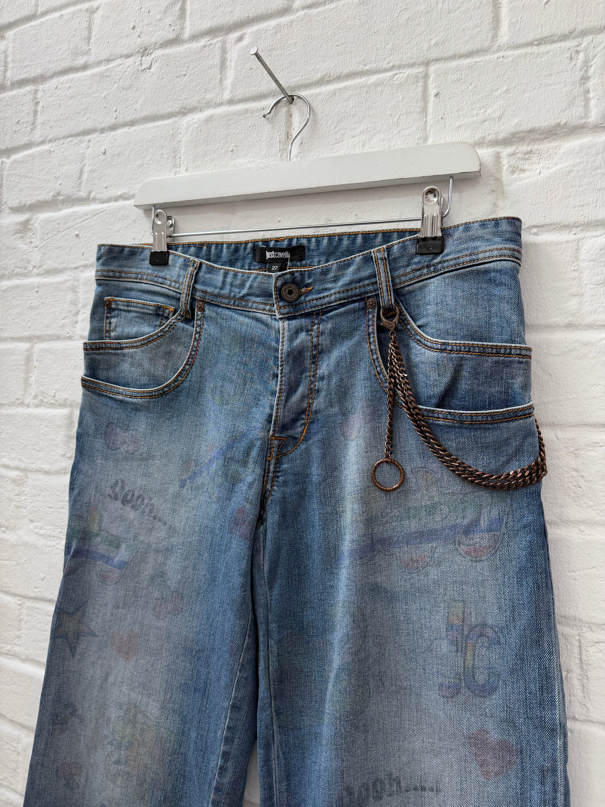 Vintage Just Cavalli 3/4 Jeans (M)