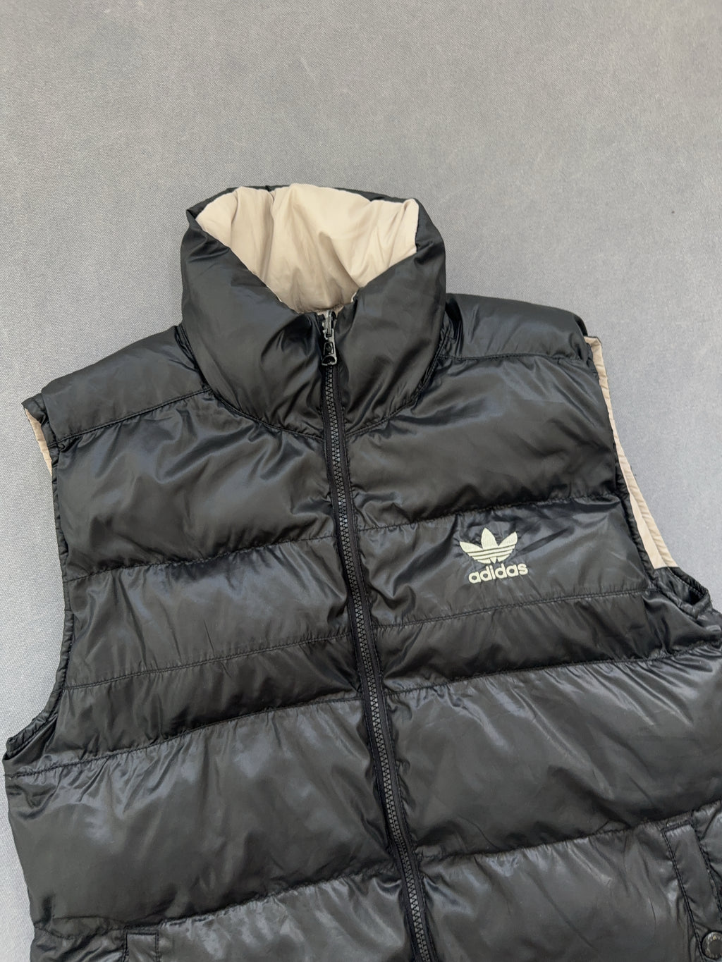 Vintage Adidas Puffer Weste (XL)