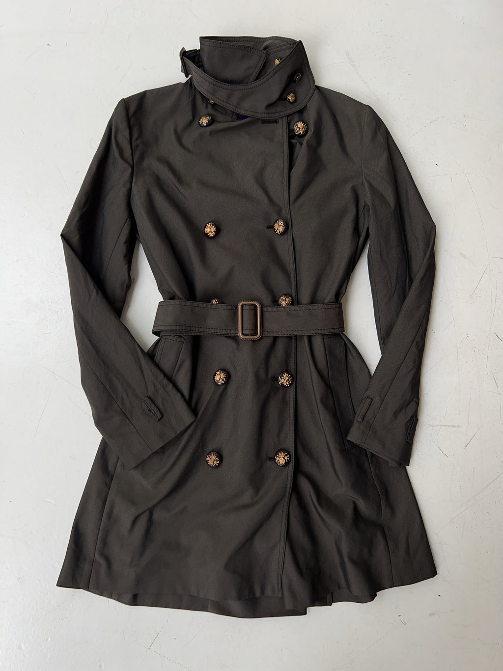 Vintage Stella Mccartney Brown Trench Coat (M)
