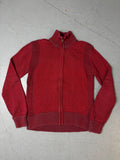 Vintage O Neill Red Knit Zip Up M