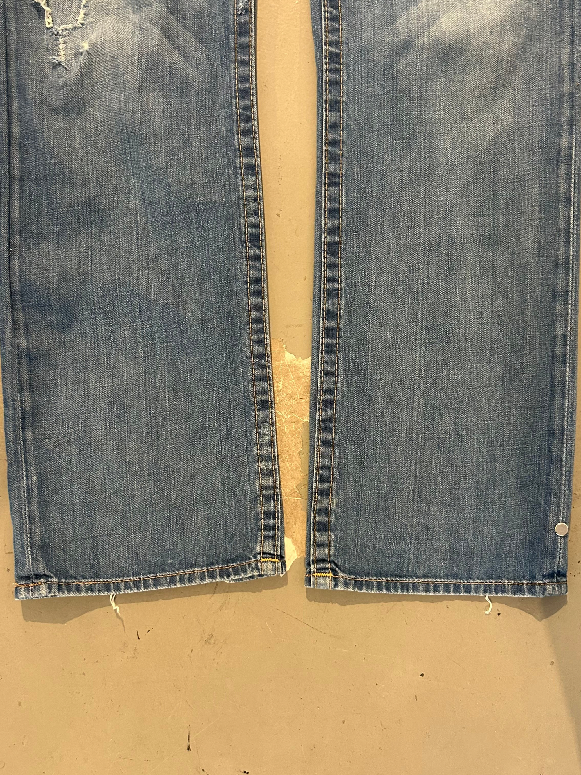 Vintage True Religion Ripped Denim L/XL