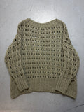 Produktbild von Vintage Green Knit Sweater S/M von vorne