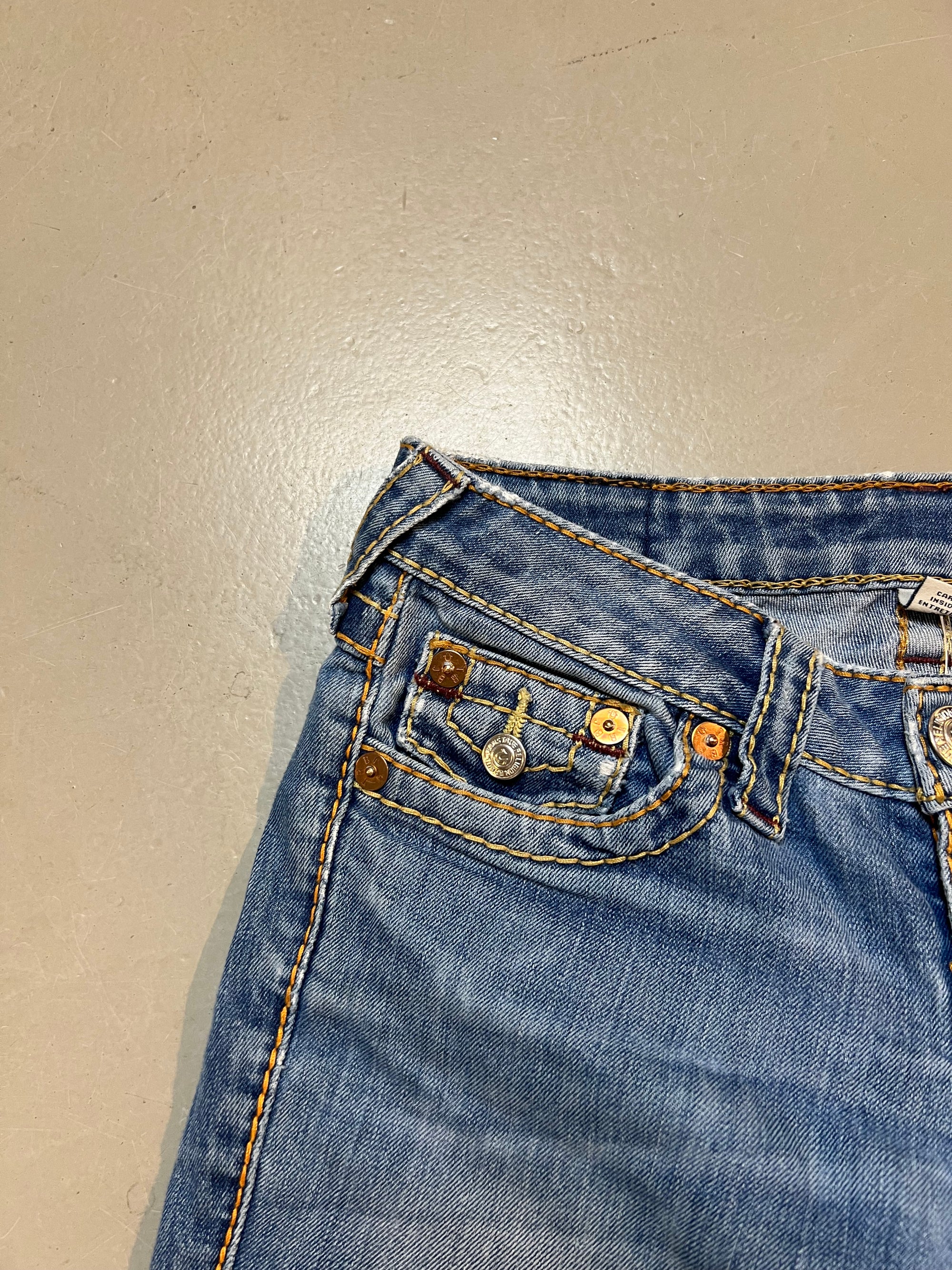Vintage True Religion Flared Denim XS/XXS