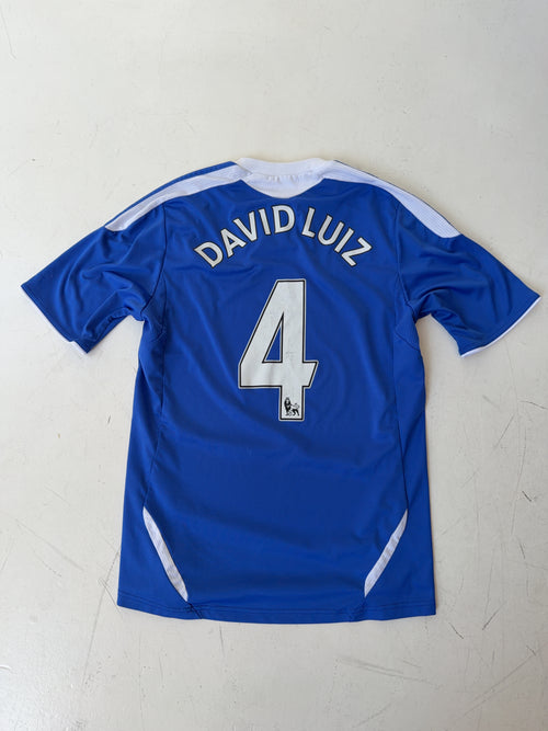 Vintage Adidas Chelsea 2011/12 David Luiz Home Jersey (S)