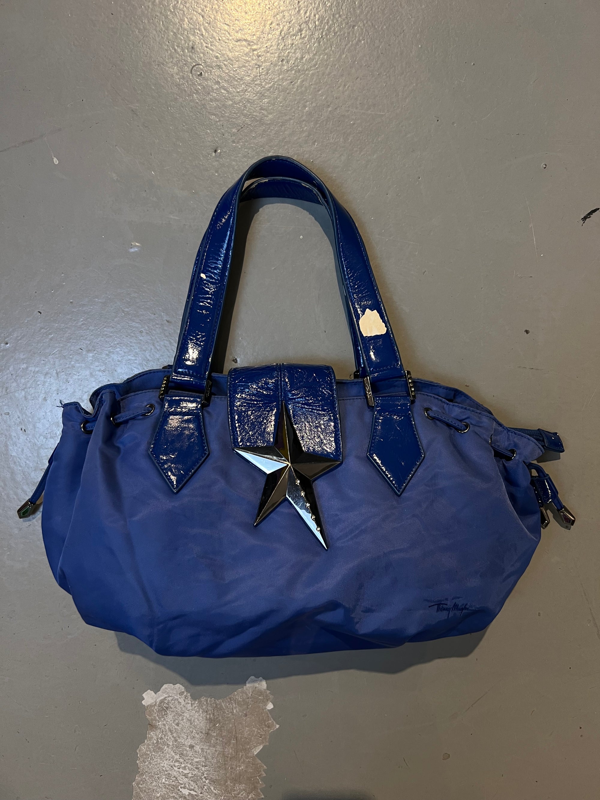 Vintage Blue Thierry Mugler Bag