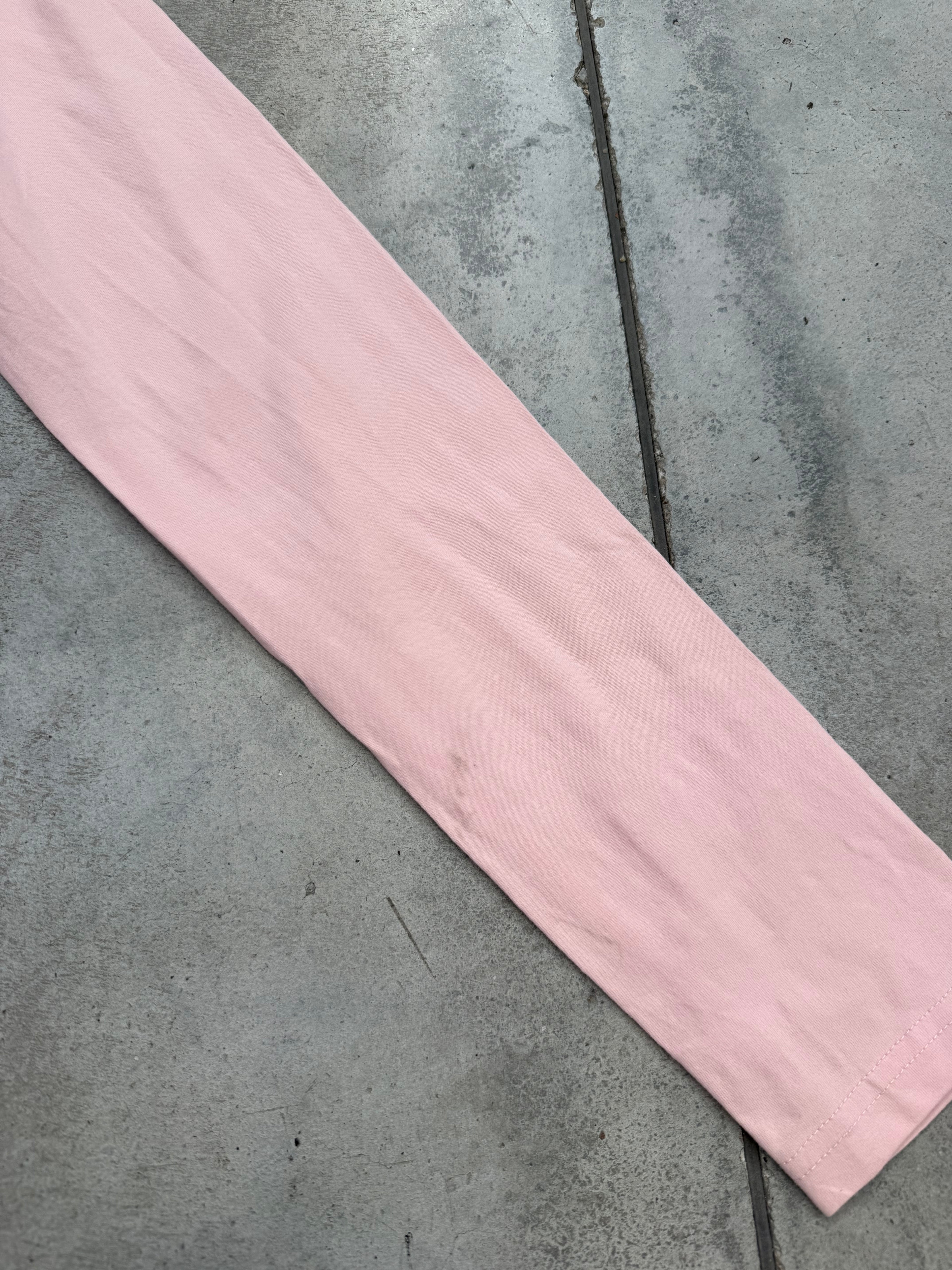 Vintage Phard Pink Lettering Printed Longsleeve für Damen. Y2K Second Hand 2000s Fashion