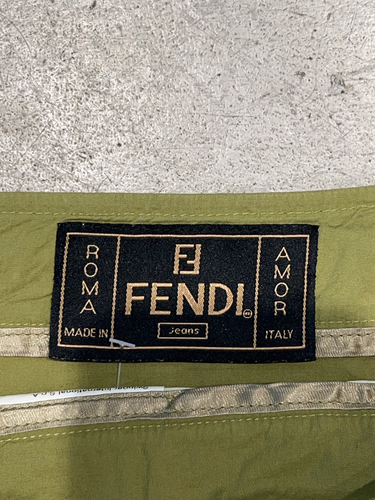 Vintage Fendi Midi Rock (S)
