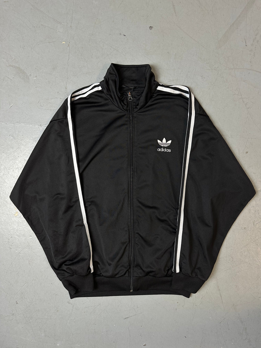 Vintage Adidas Black Track Jacket M