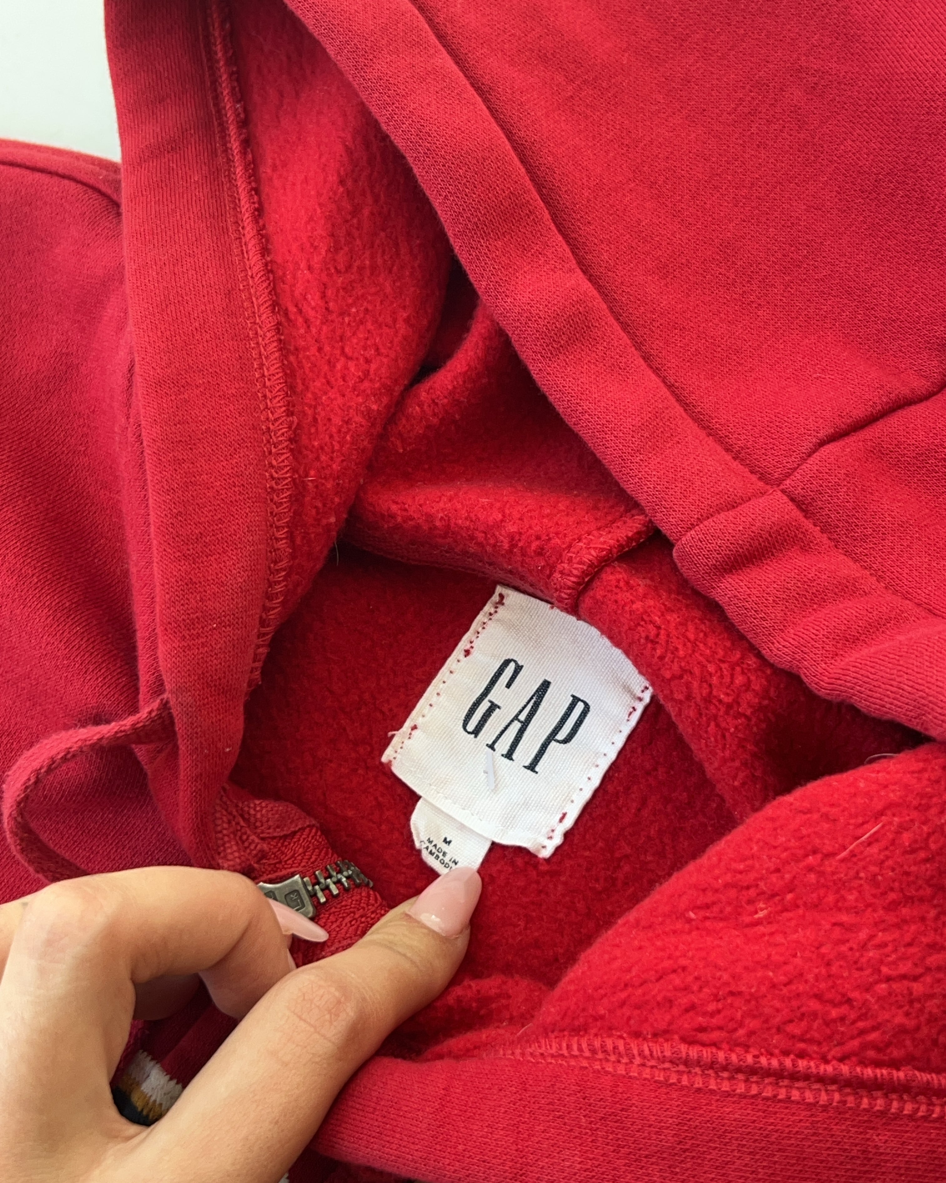 Vintage Gap Zip Hoodie (M)
