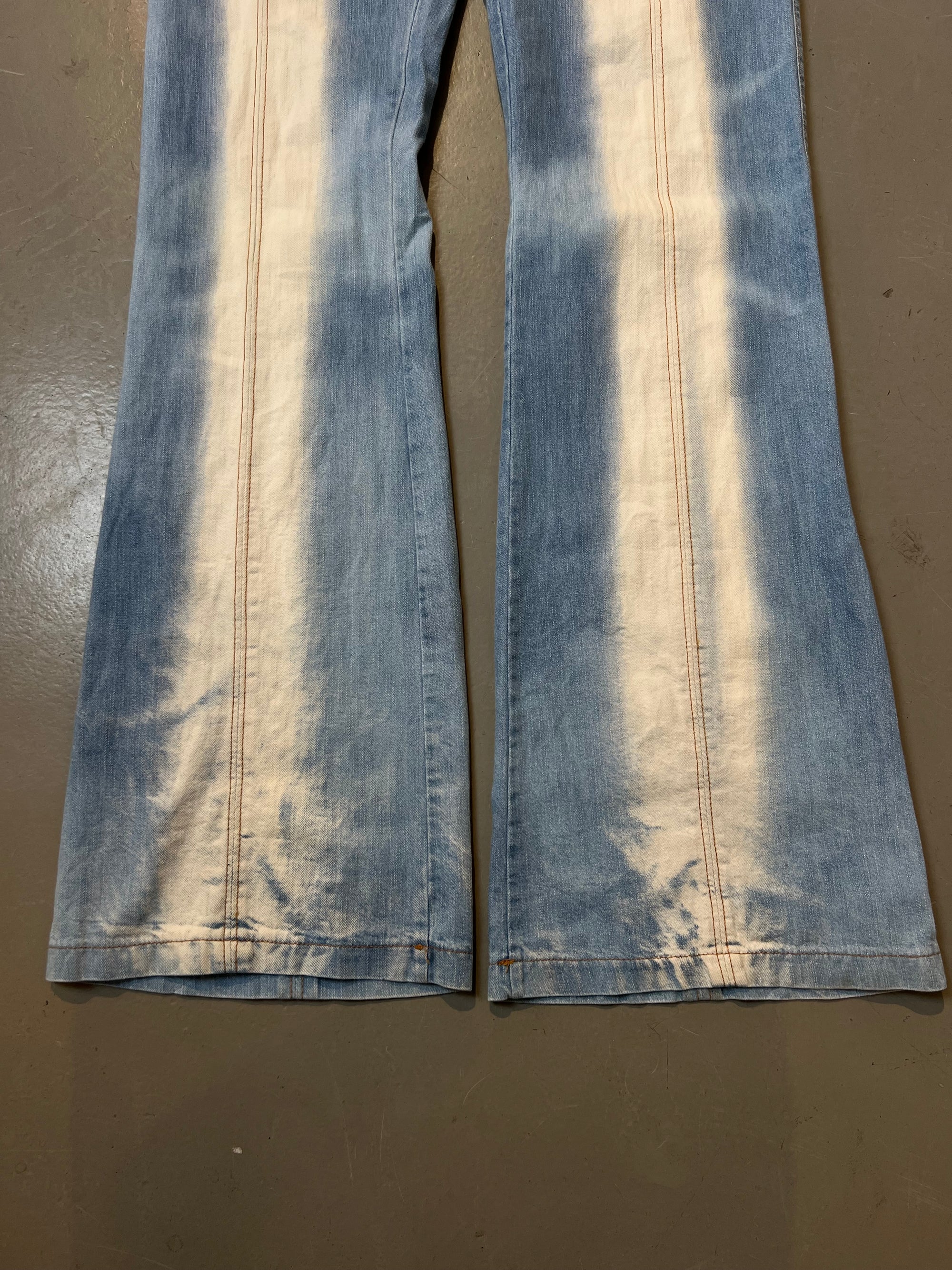 Vintage Light Blue Washed Denim S