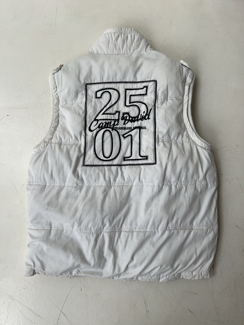 Vintage Camp David Puffer Vest (M)
