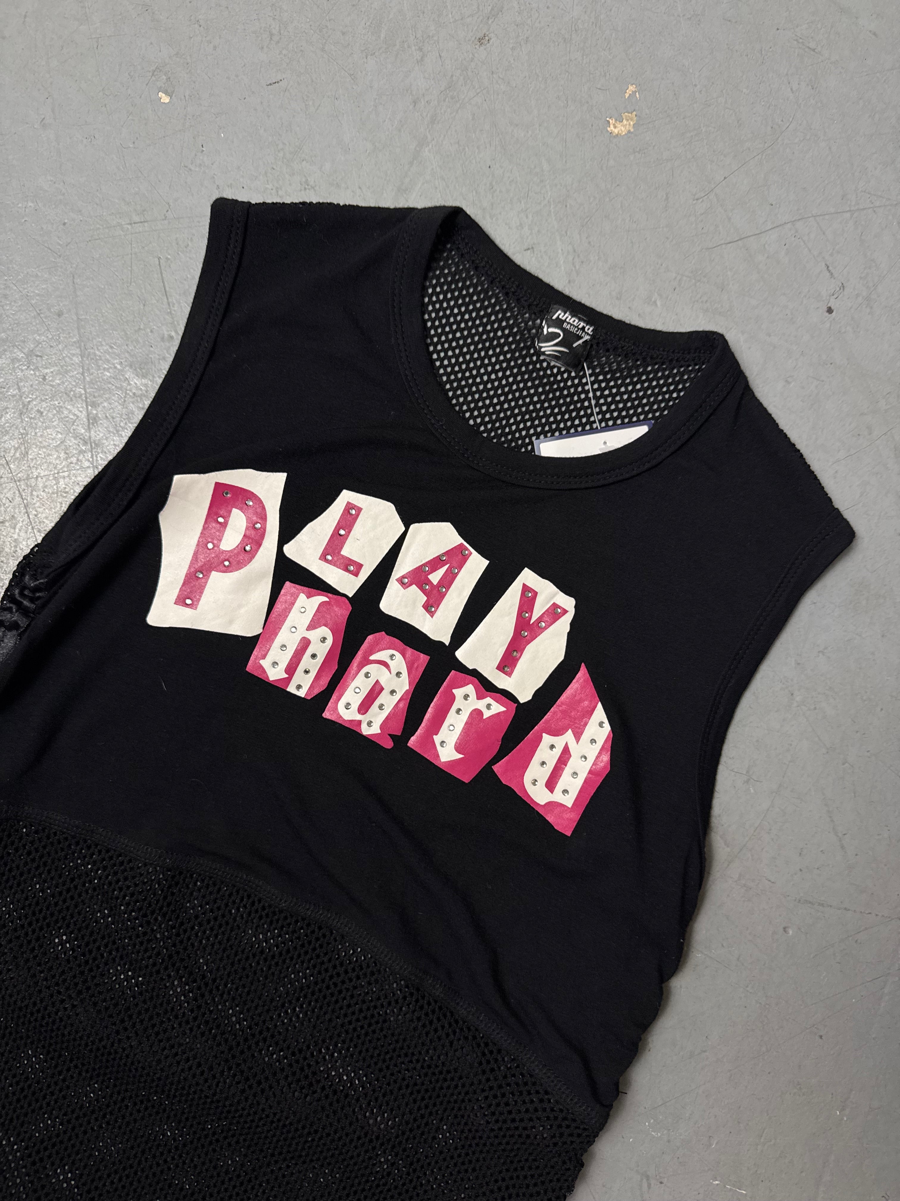 Vintage Phard Play Hard Tank Top S