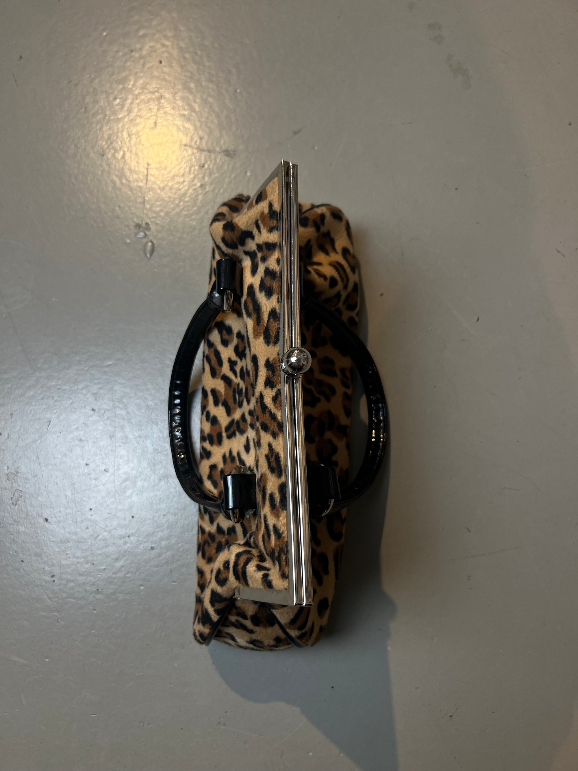 Vintage Leo Print Handbag