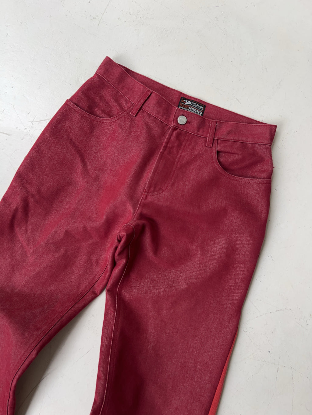 Vintage Gato Negro Reworked Bootcut Jeans (M)