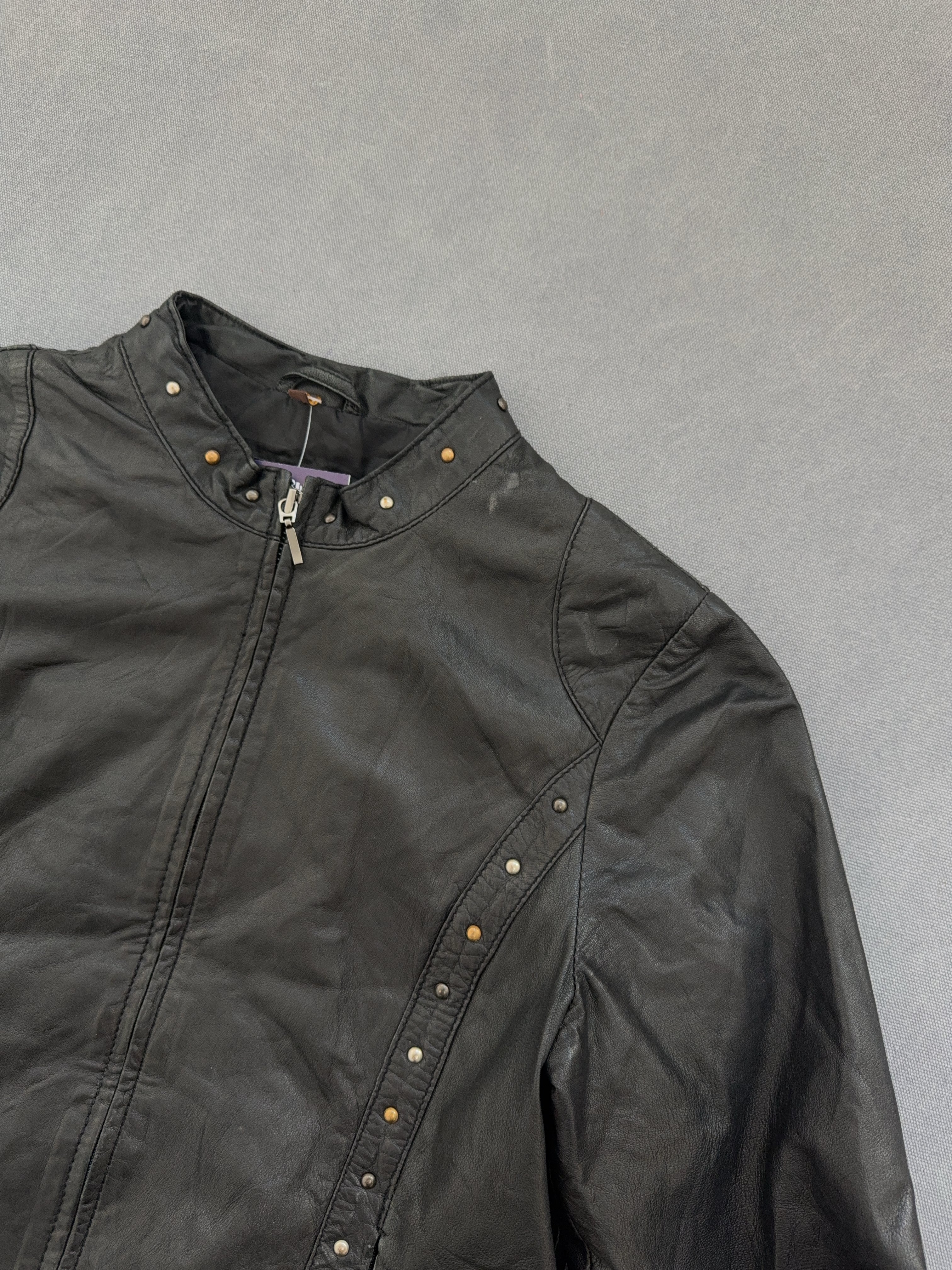 Vintage Conbipel Leder Jacke (M)