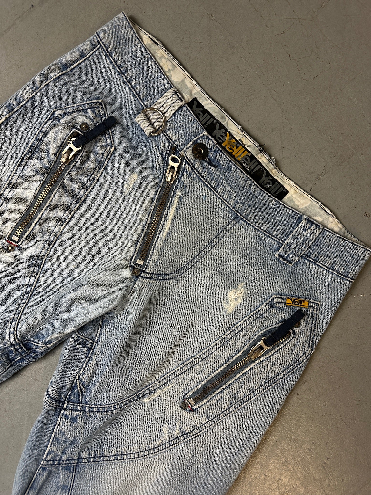 Vintage Yell! Light Blue Denim Jeans L