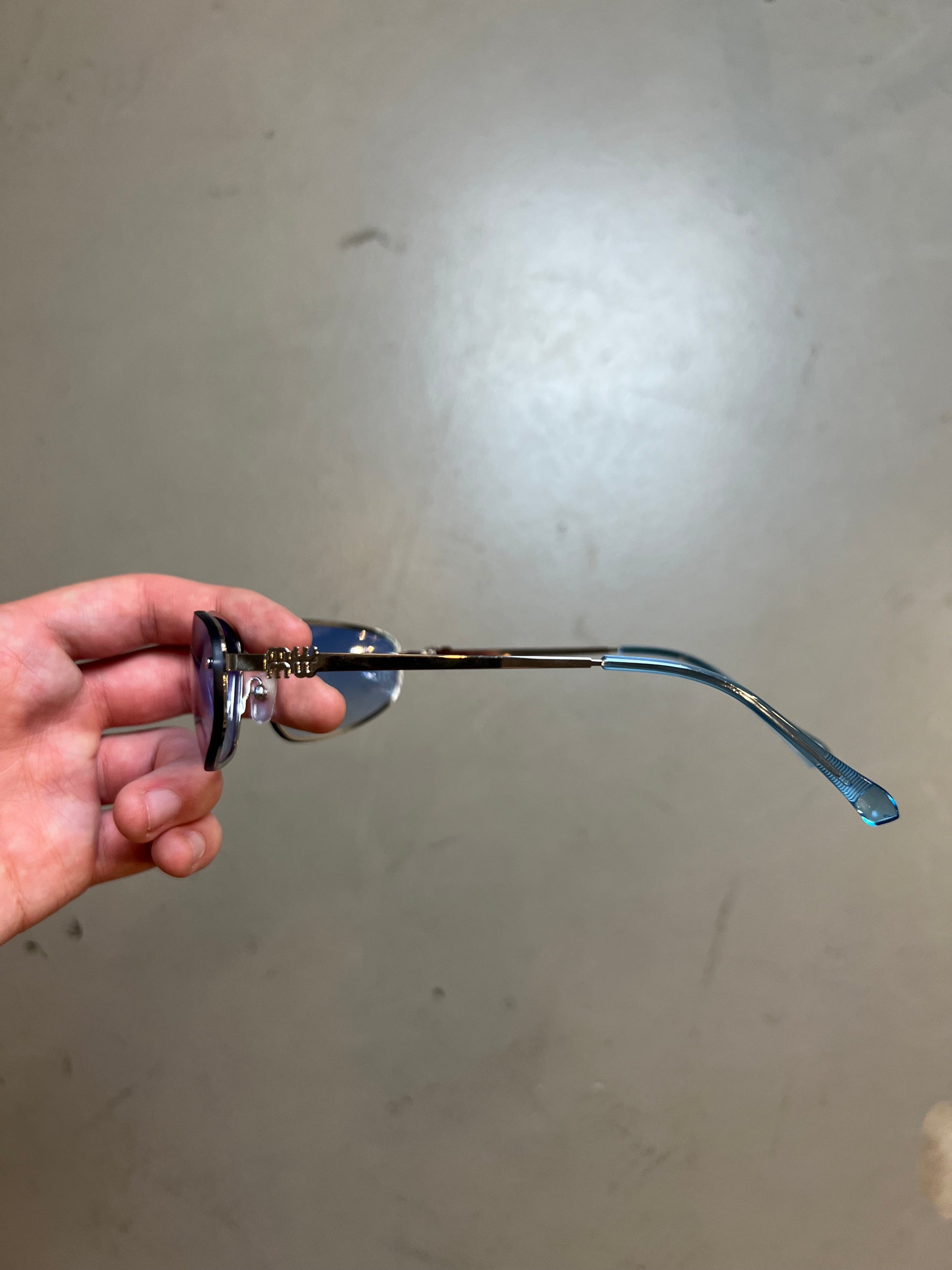 Blue/Silver Sunglasses