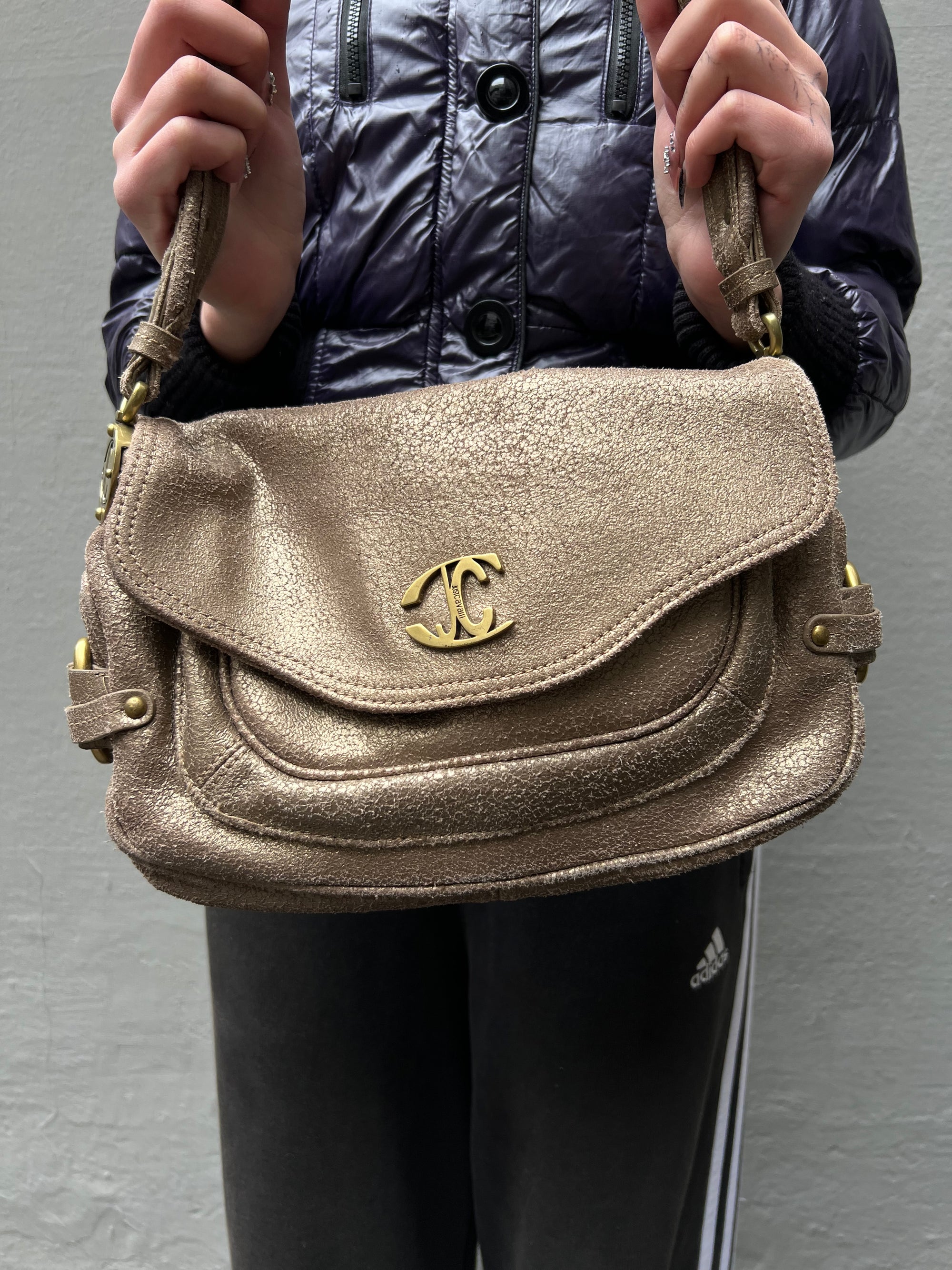 Vintage Just Cavalli All Gold Bag