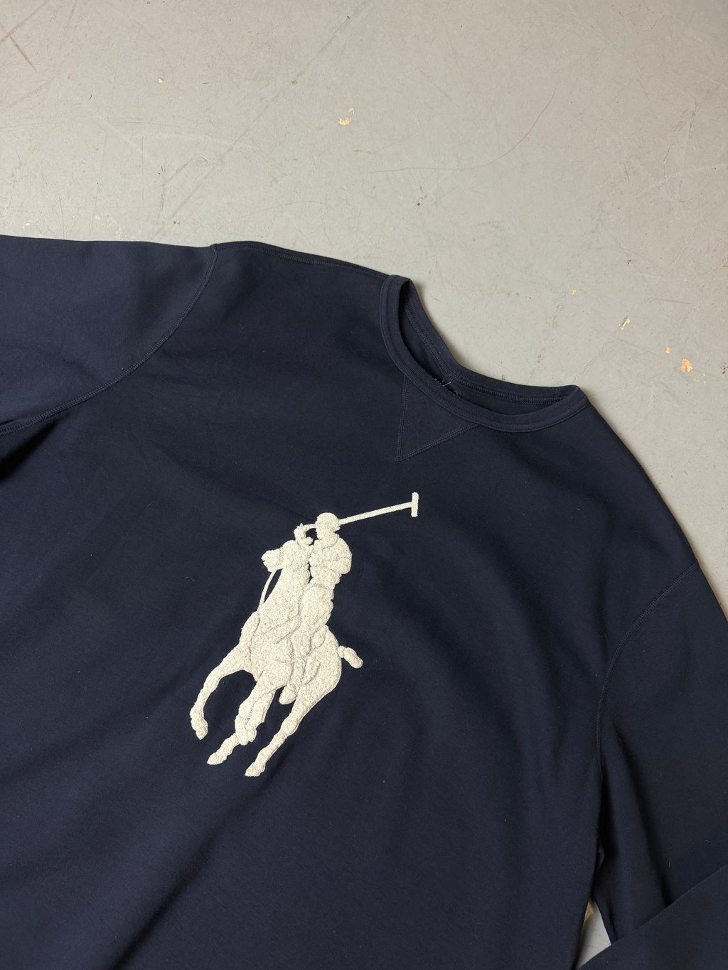 Vintage Polo Ralph Lauren Dark Blue Sweater XXL