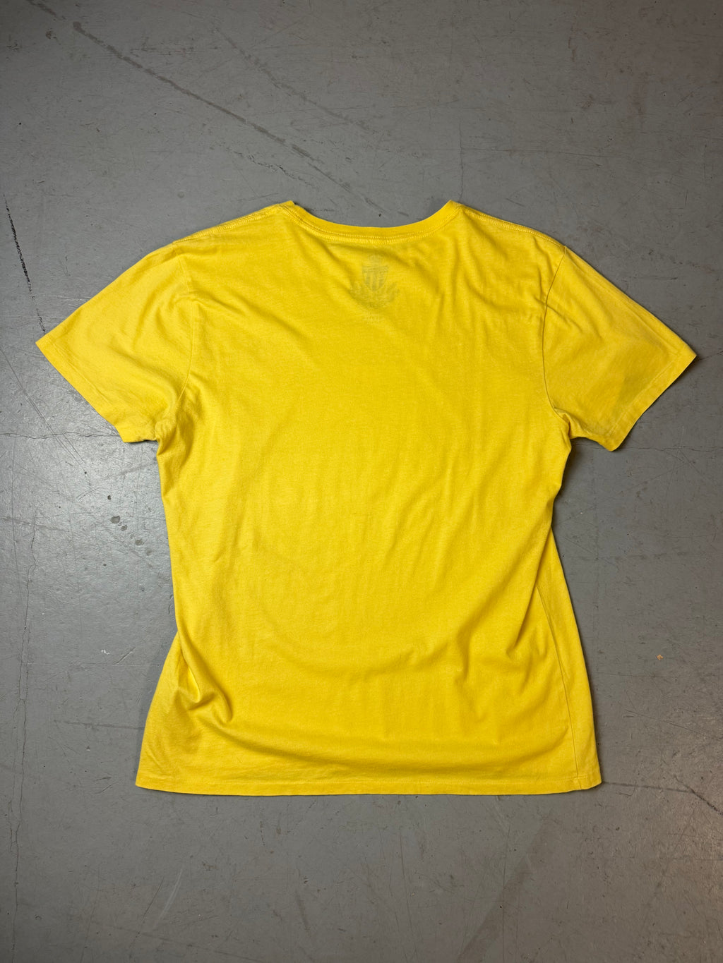 Produktbild von Vintage Ralph Lauren Yellow Printed Shirt M von hinten