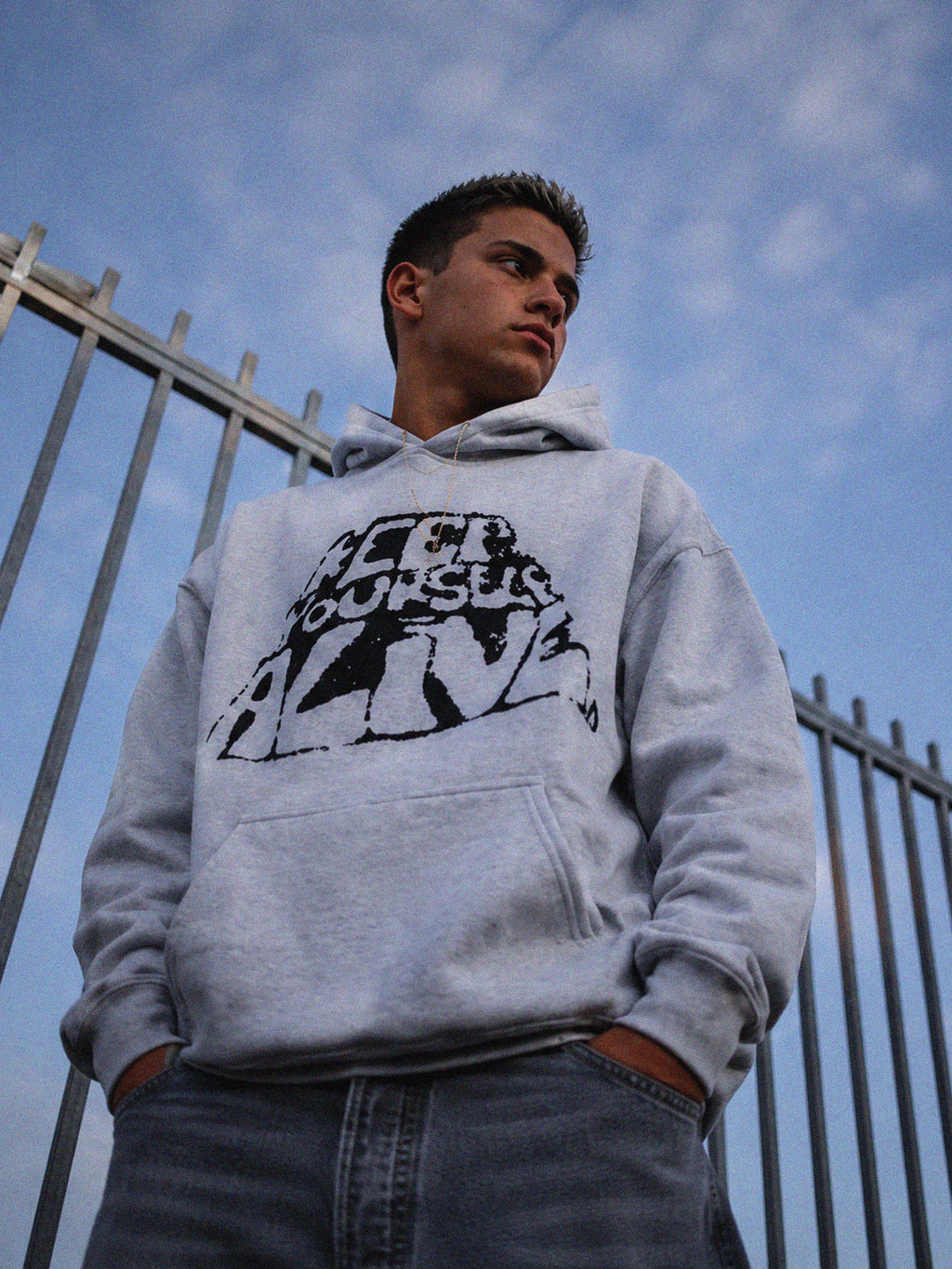 "KEEP YOURSELF ALIVE" HOODIE