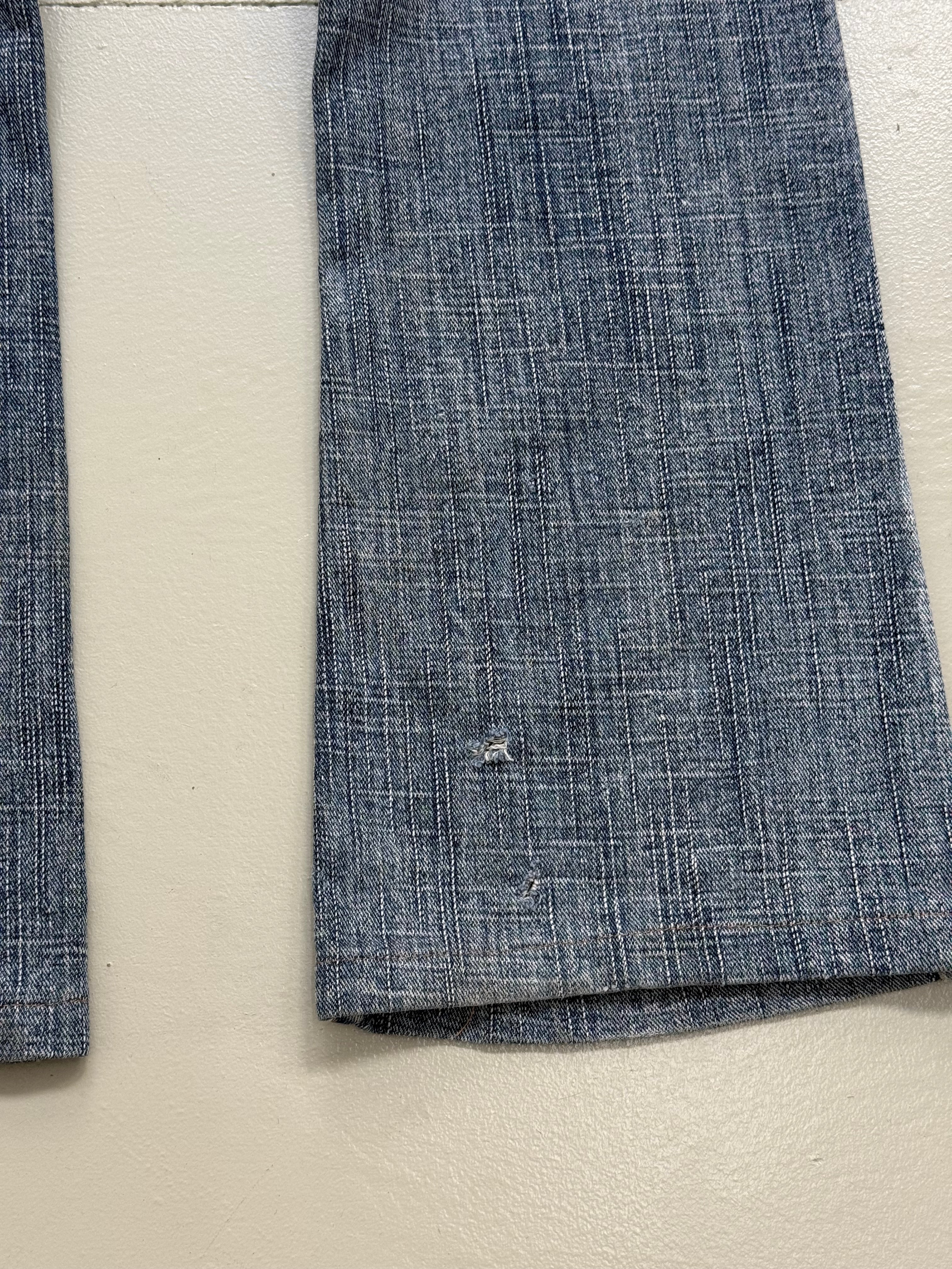 Vintage Flared Cargo Denim M