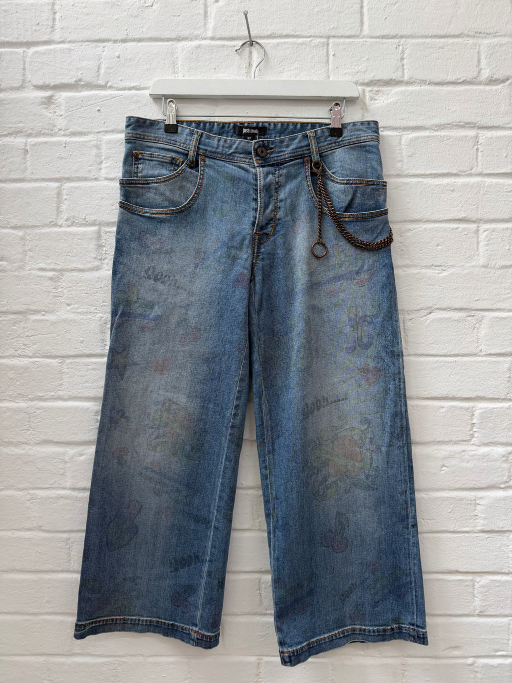 Vintage Just Cavalli 3/4 Jeans (M)