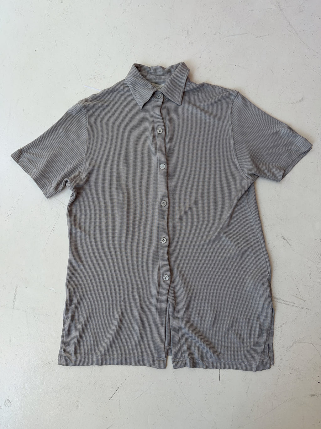 Vintage Guilly Tricot Class Silk Shirt (L)