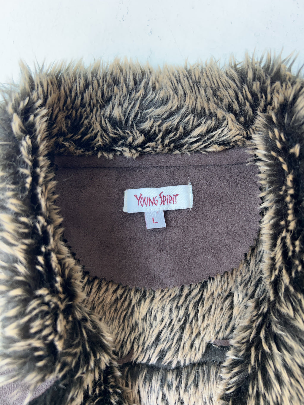 Vintage Young Spirit Fur Vest (L)