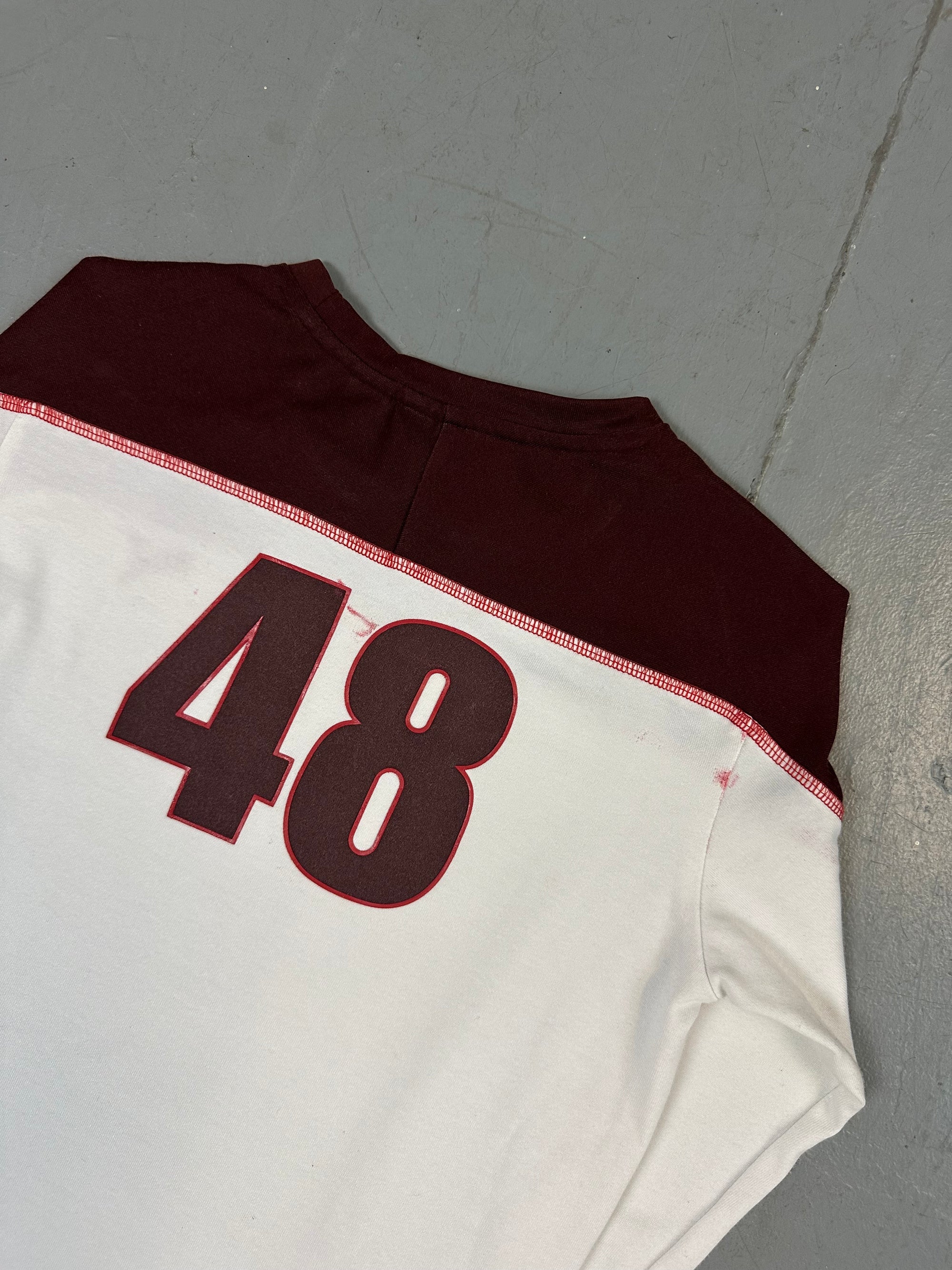 Vintage Red/White Puma Longsleeve XS/S