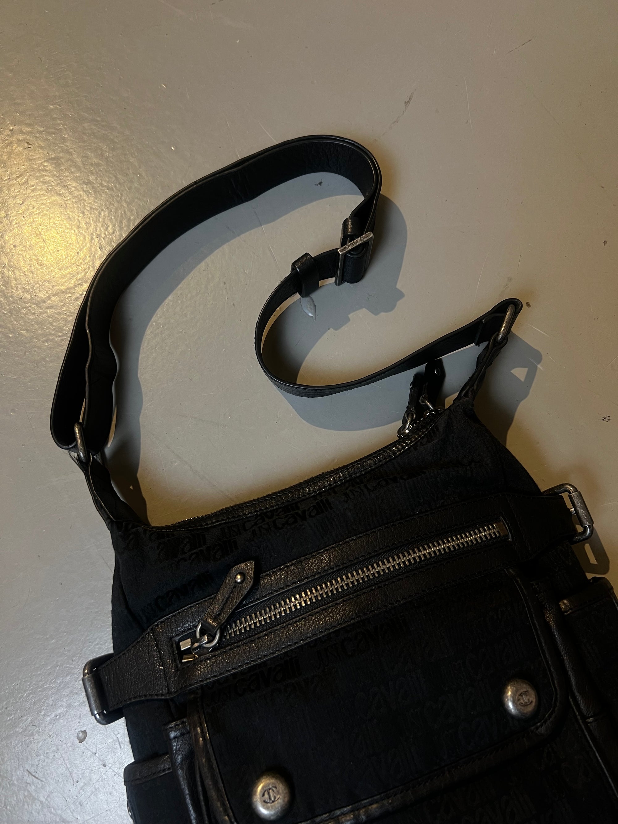 Vintage JustCavalli Black Crossbody Bag