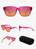 Linda Farrow Big Pink Sunglasses