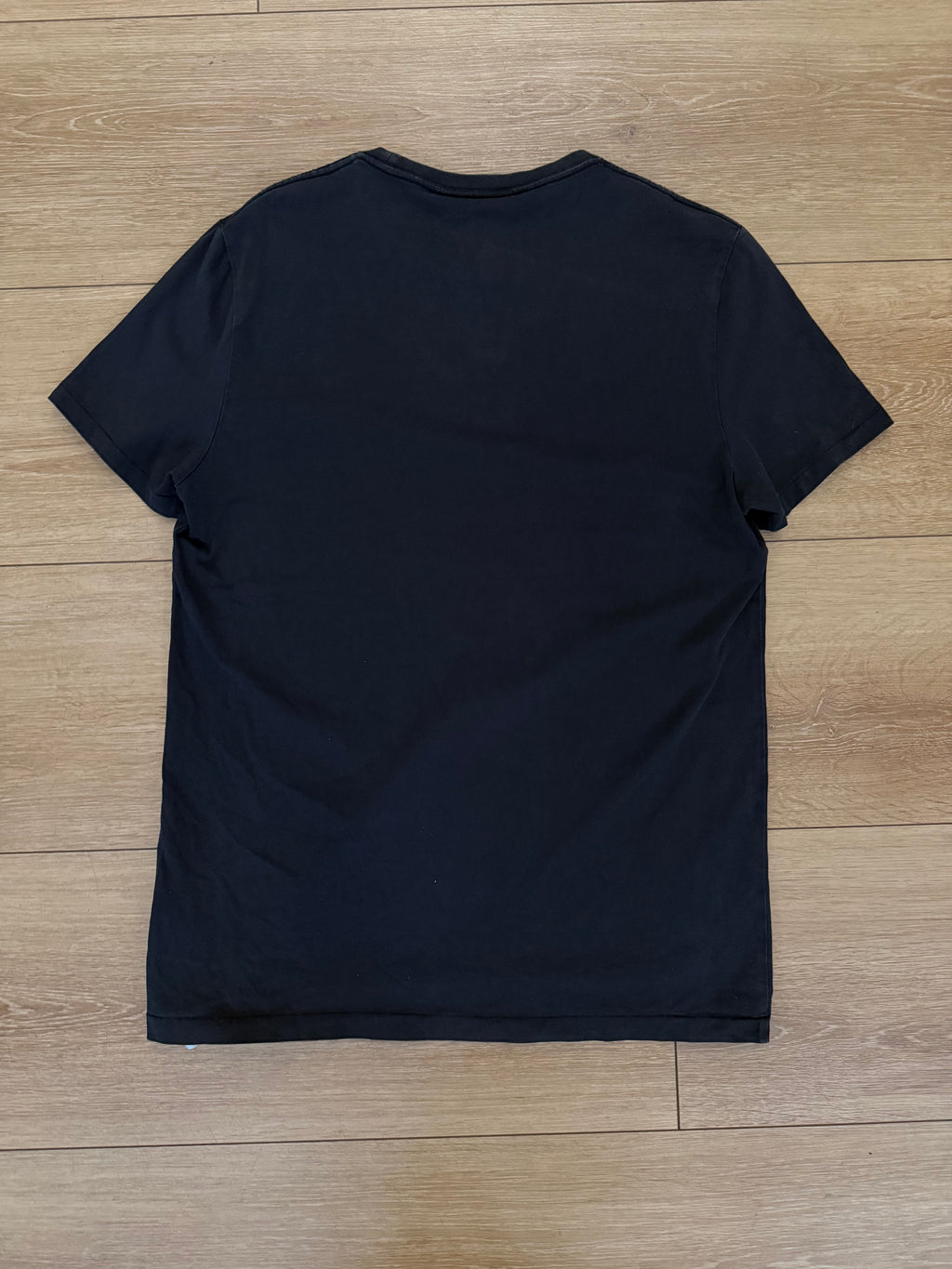 Produktbild Vintage Burberry Black T-Shirt von vorne 