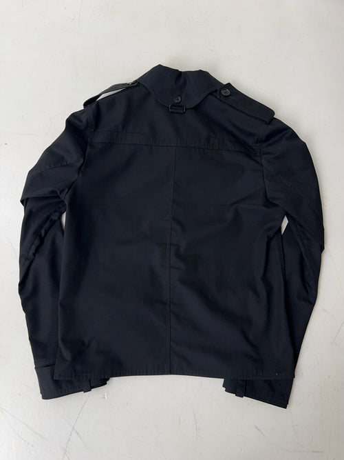 Vintage Christian Dior Black Officer Jacke (M)