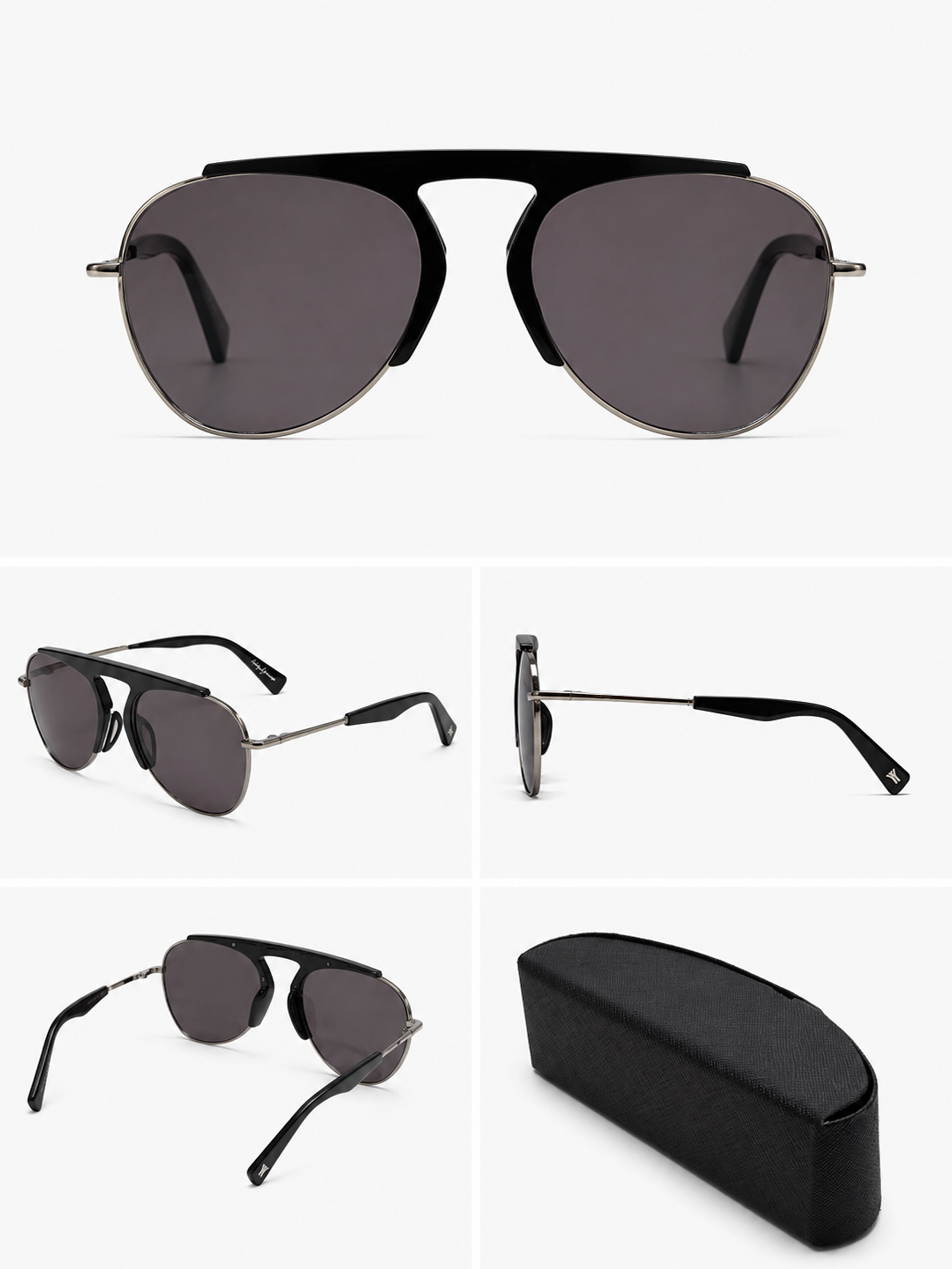 Yohji Yamamoto Black Sunglasses