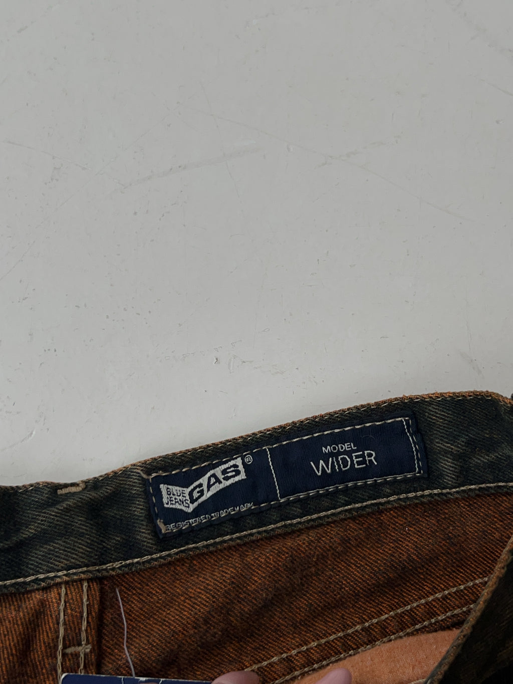 Vintage GAS Brown Flared Jeans (M)