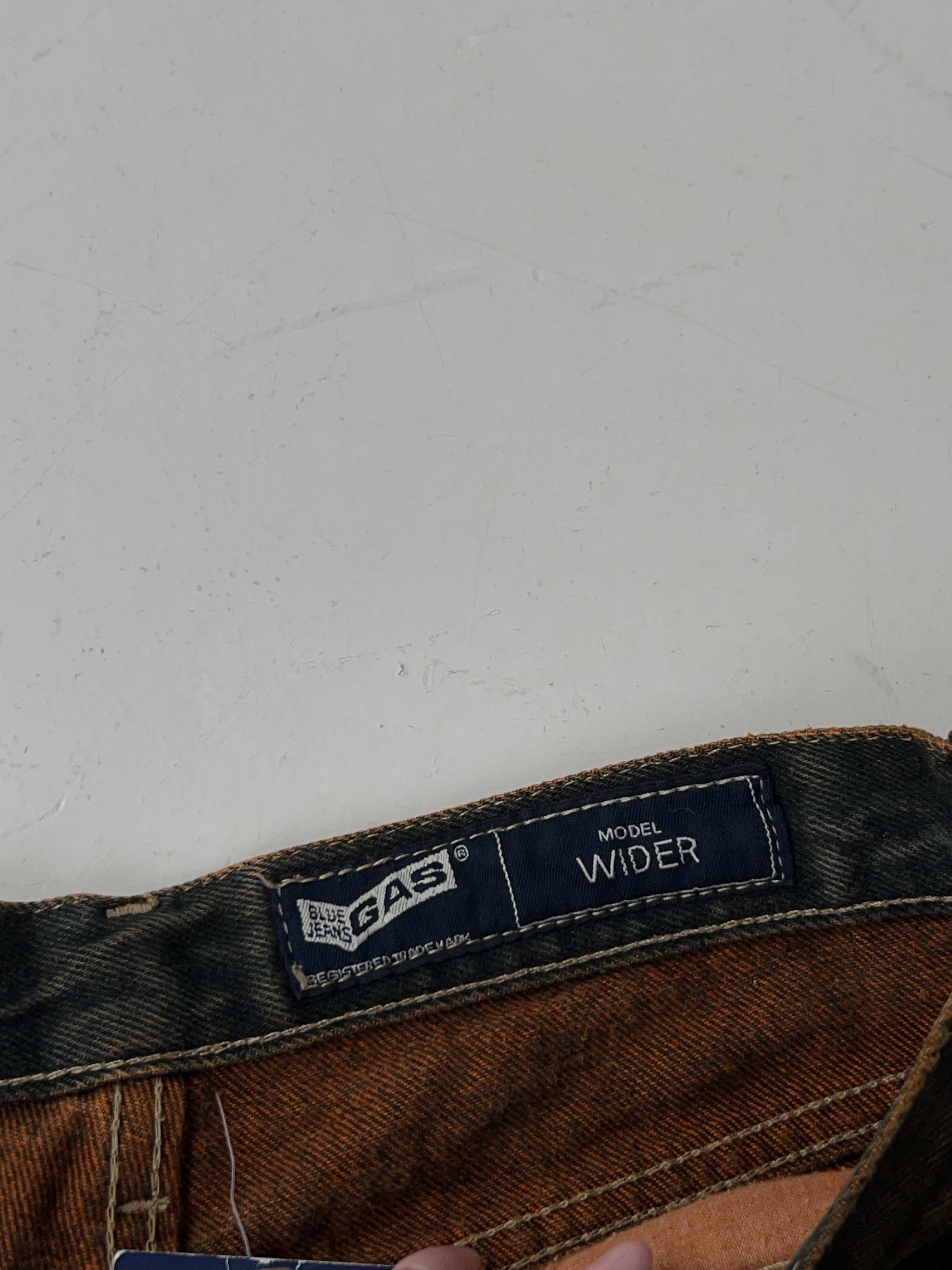 Vintage GAS Brown Flared Jeans (M)