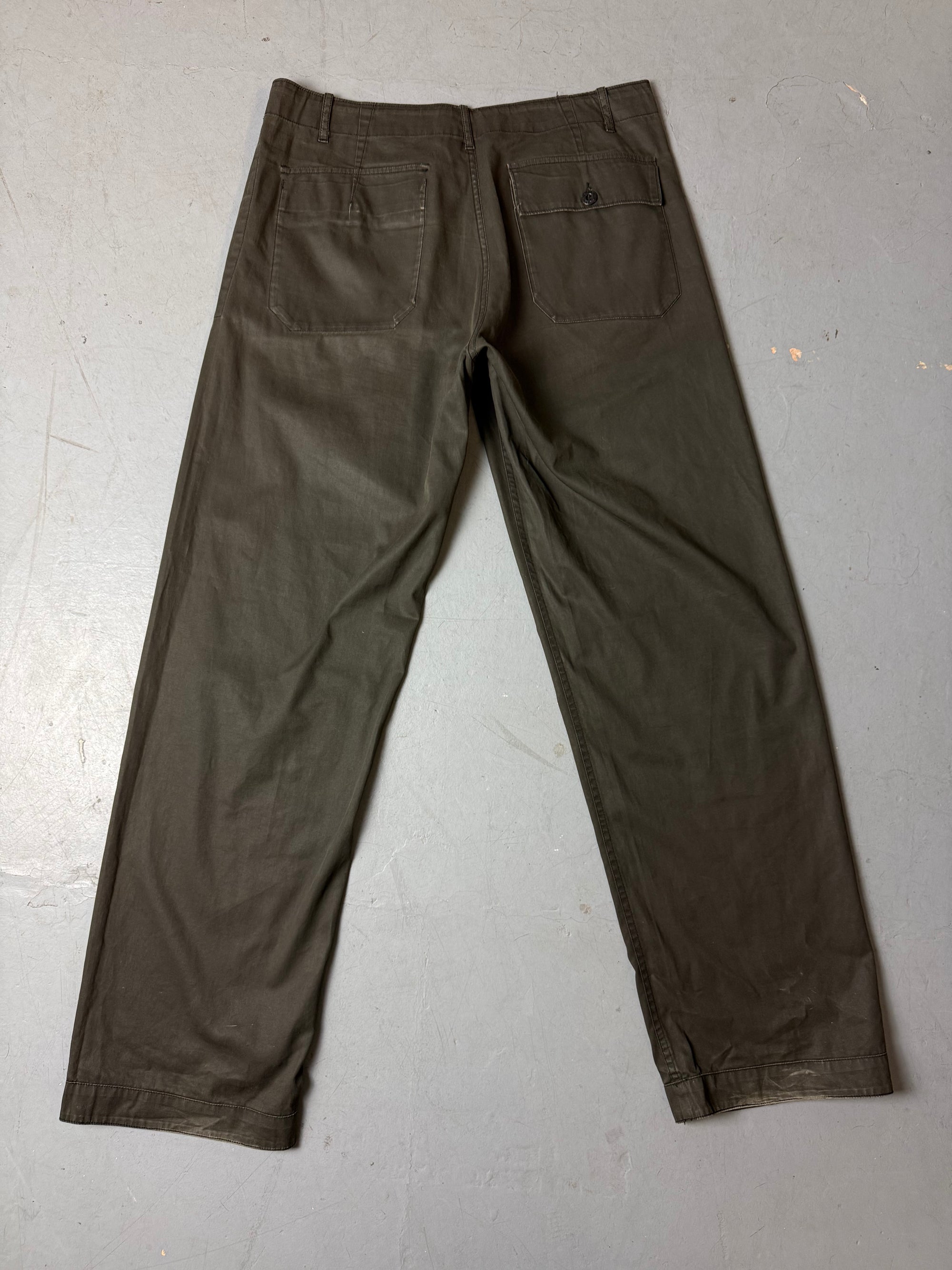 Vintage Stone Island Green Cargo Pants L