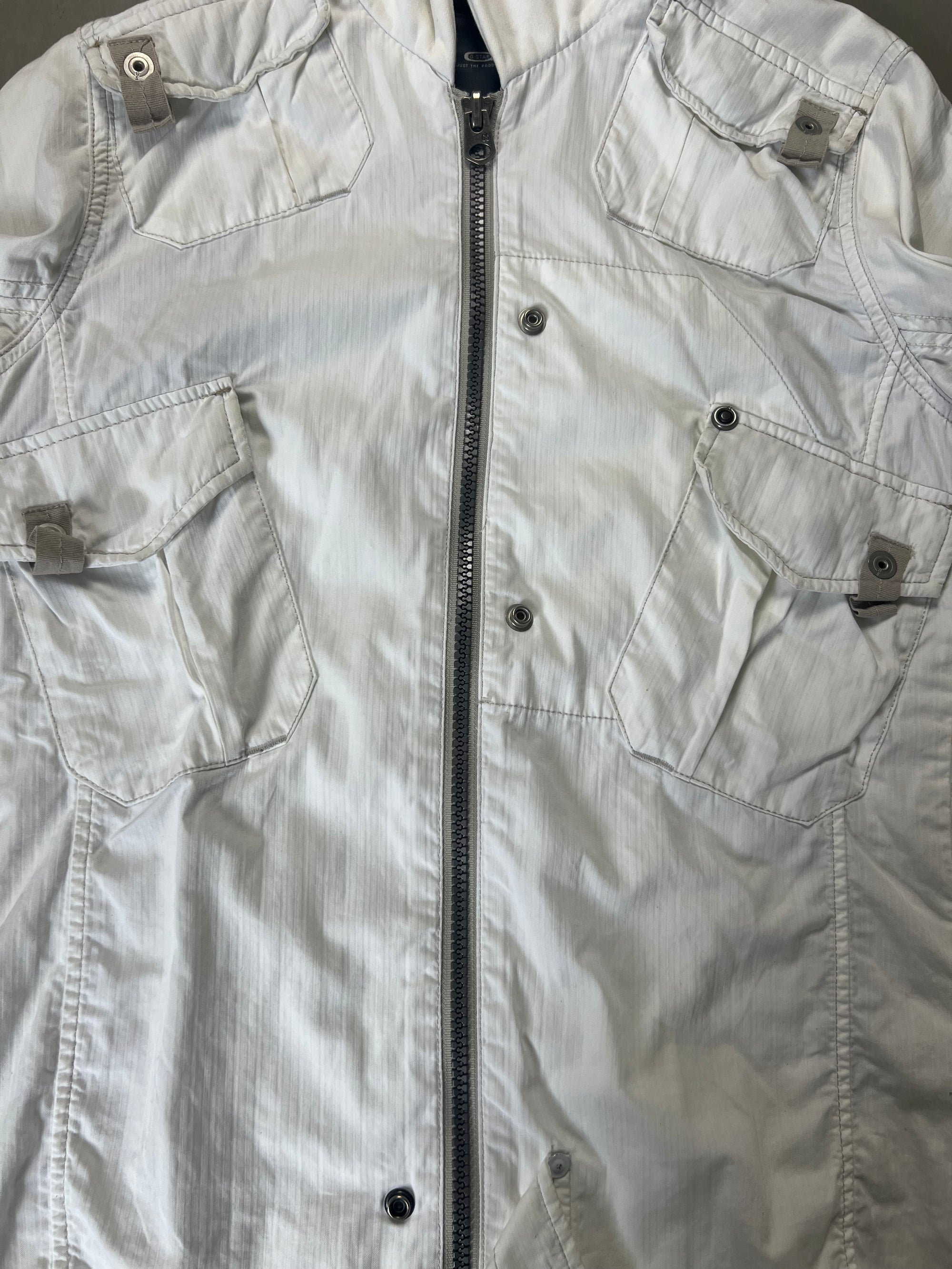 Vintage White G-Star Jacket S/M