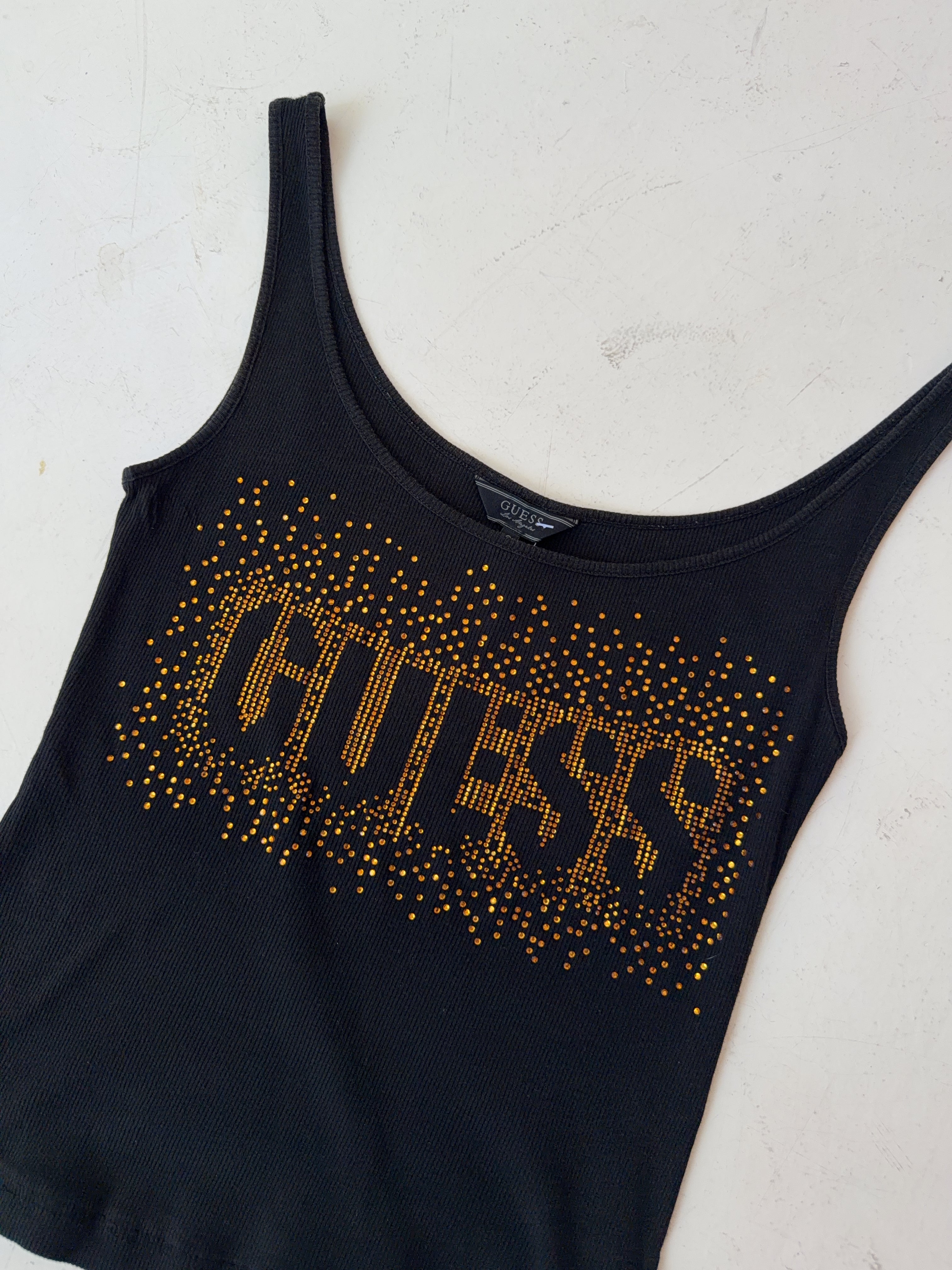 Vintage Guess Rhinestone Tanktop (S)