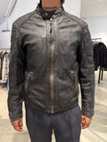 Vintage Trapper Leather Jacket (M)