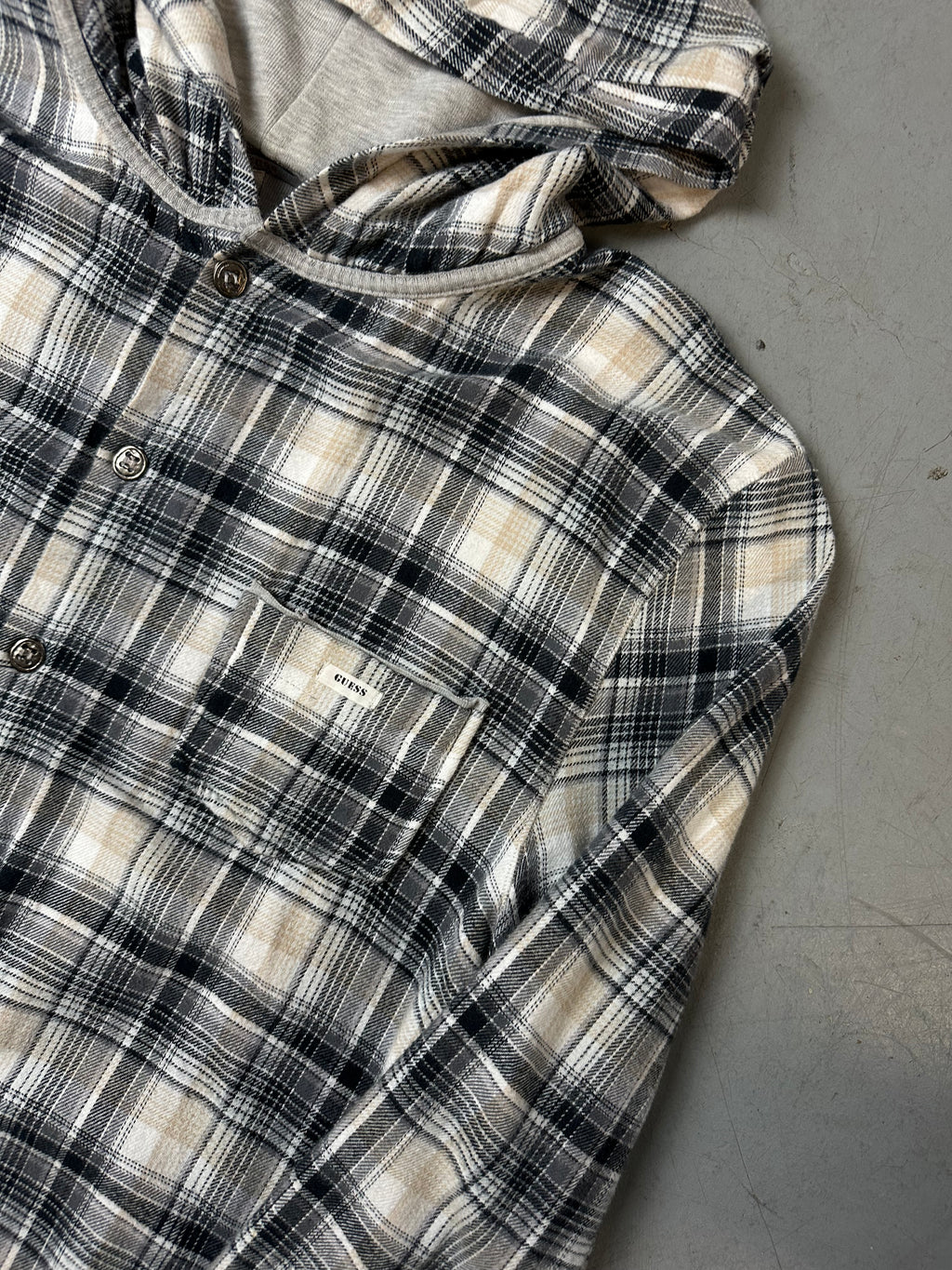 Vintage Guess Lumberjack Hoodie L/XL