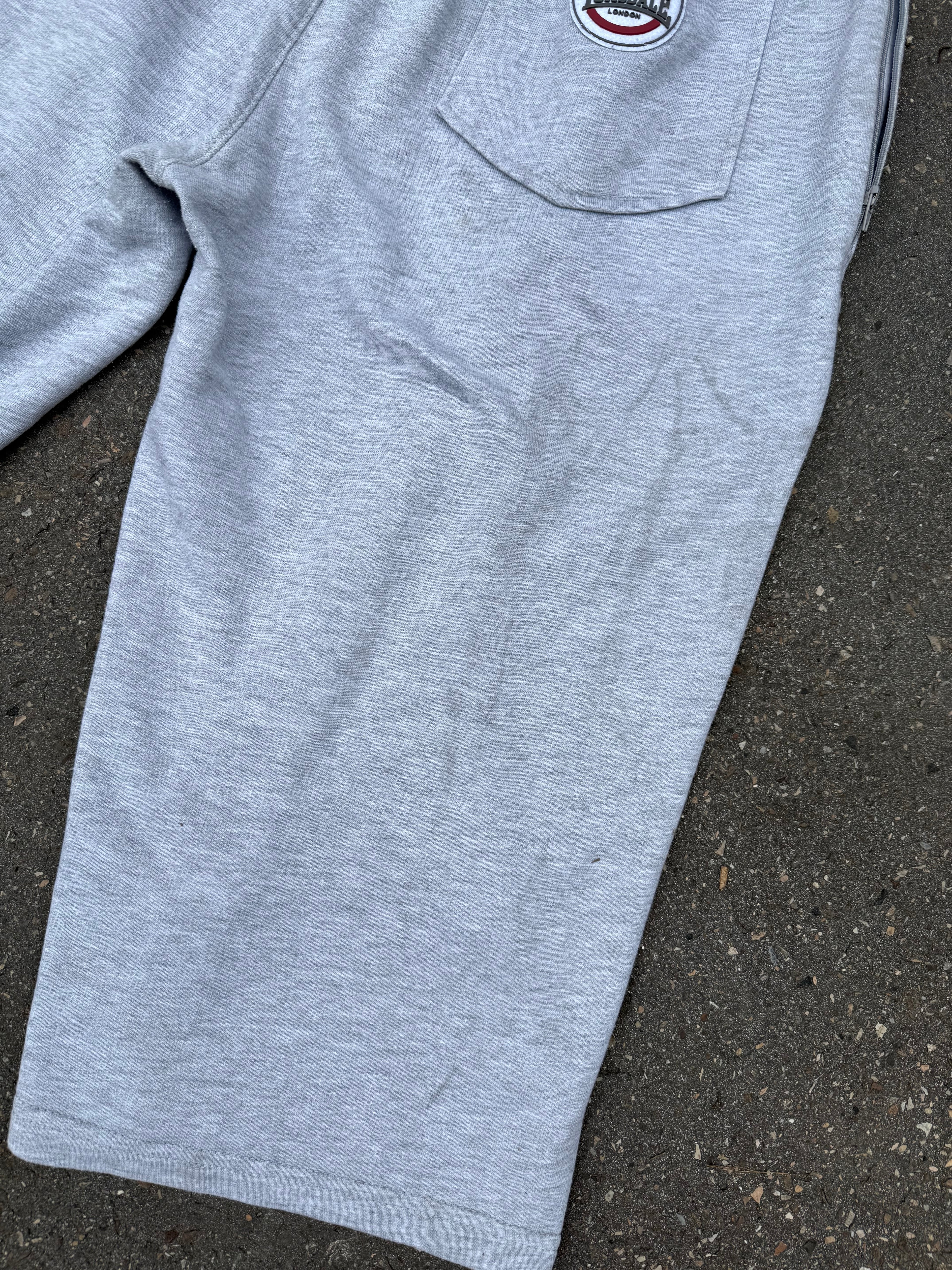 Vintage Lonsdale Grey Jogger Shorts M