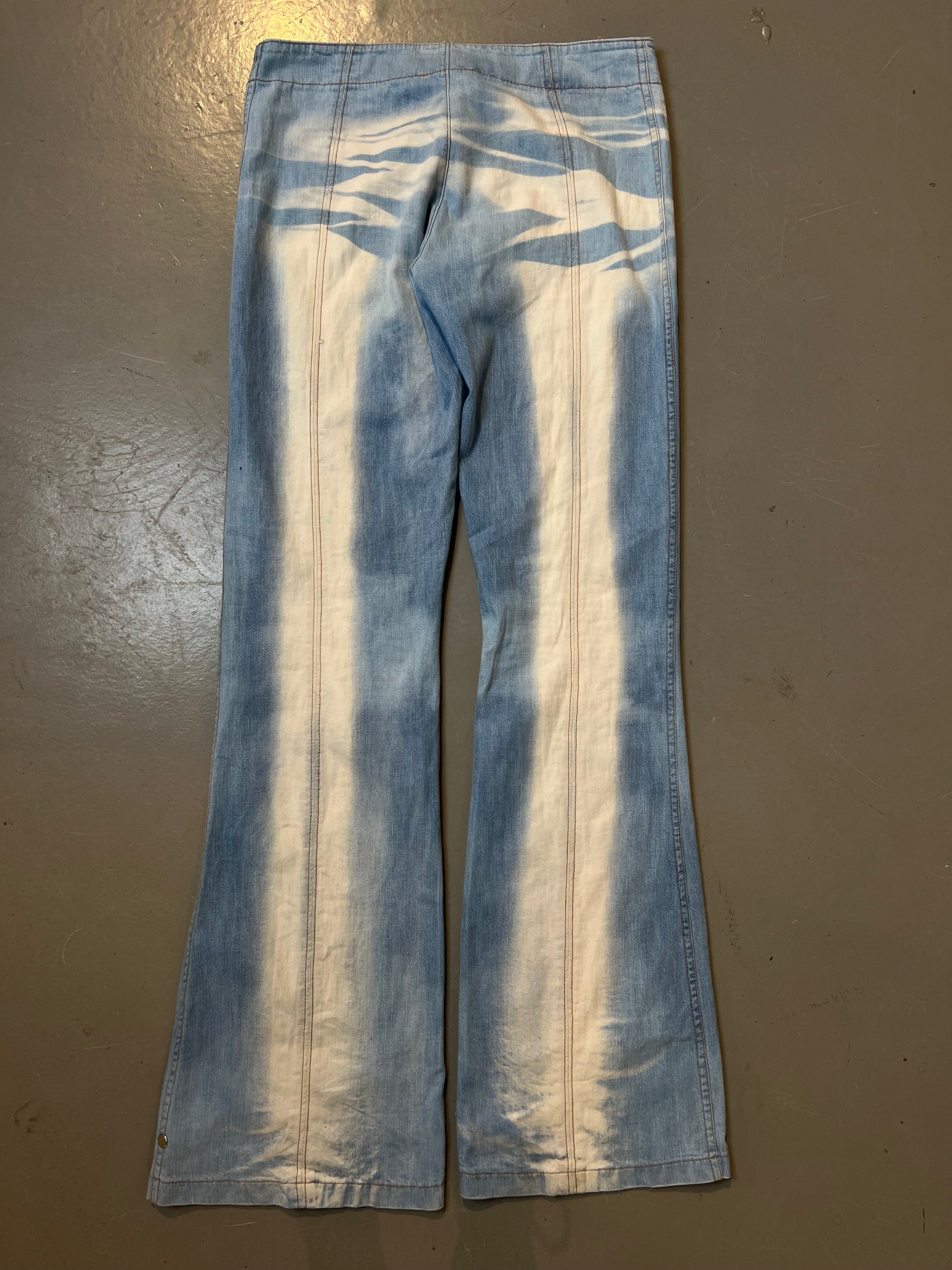Vintage Light Blue Washed Denim S
