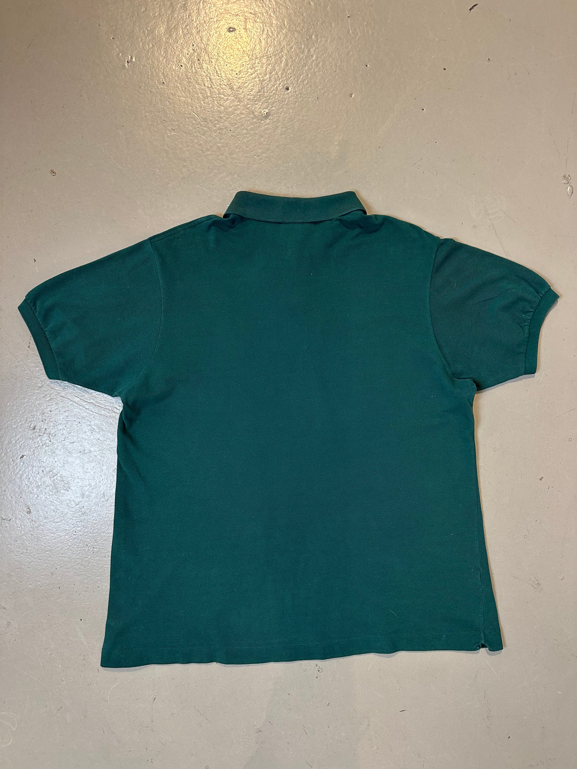 Vintage Green Lacoste Polo L/XL