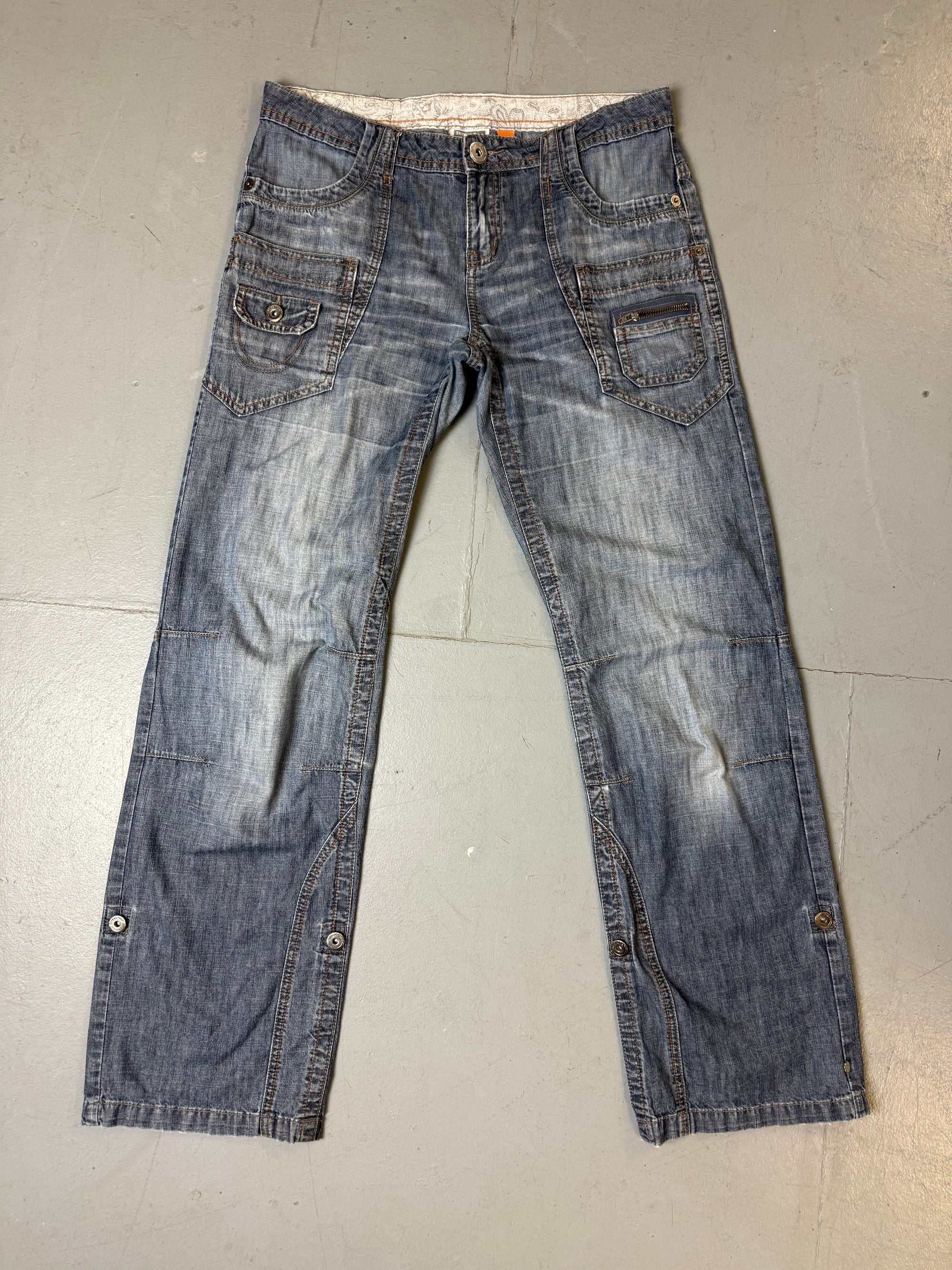 Vintage Street One Baggy Jeans L