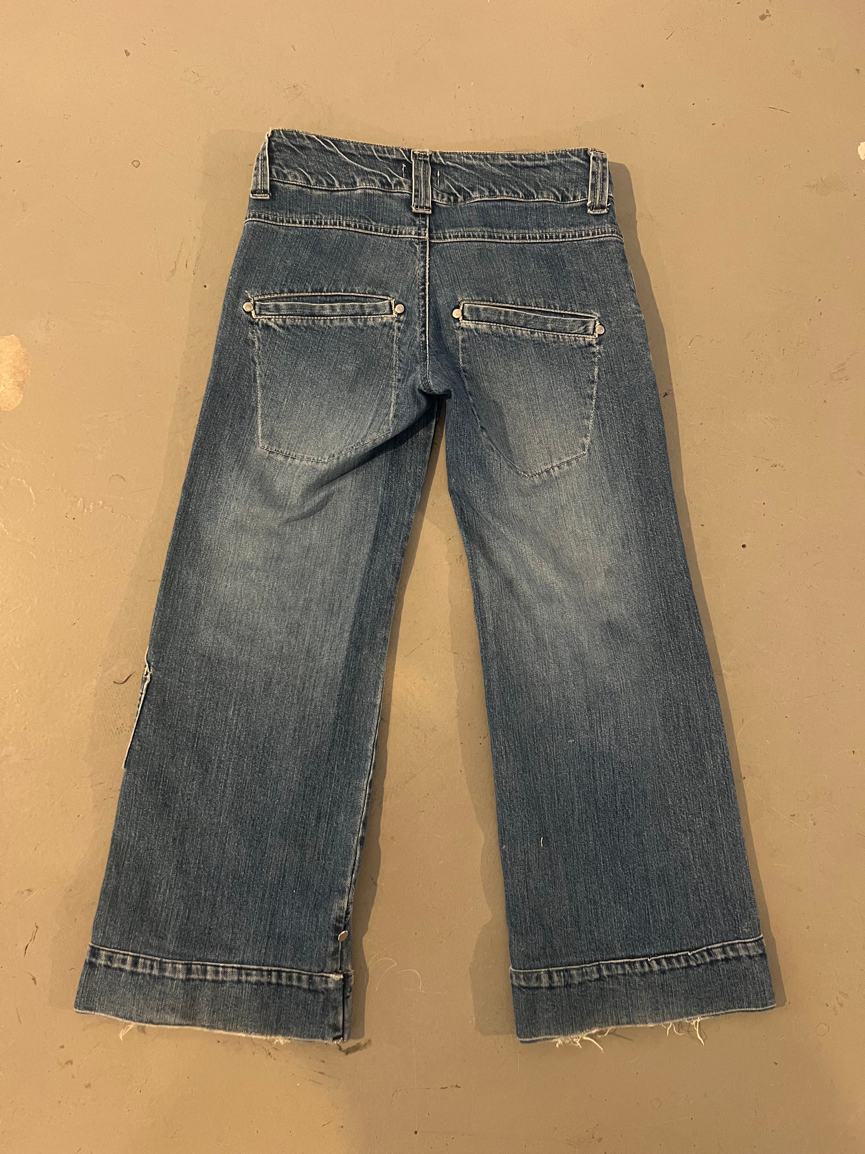 Vintage Blue Cute Short Denim XS/S