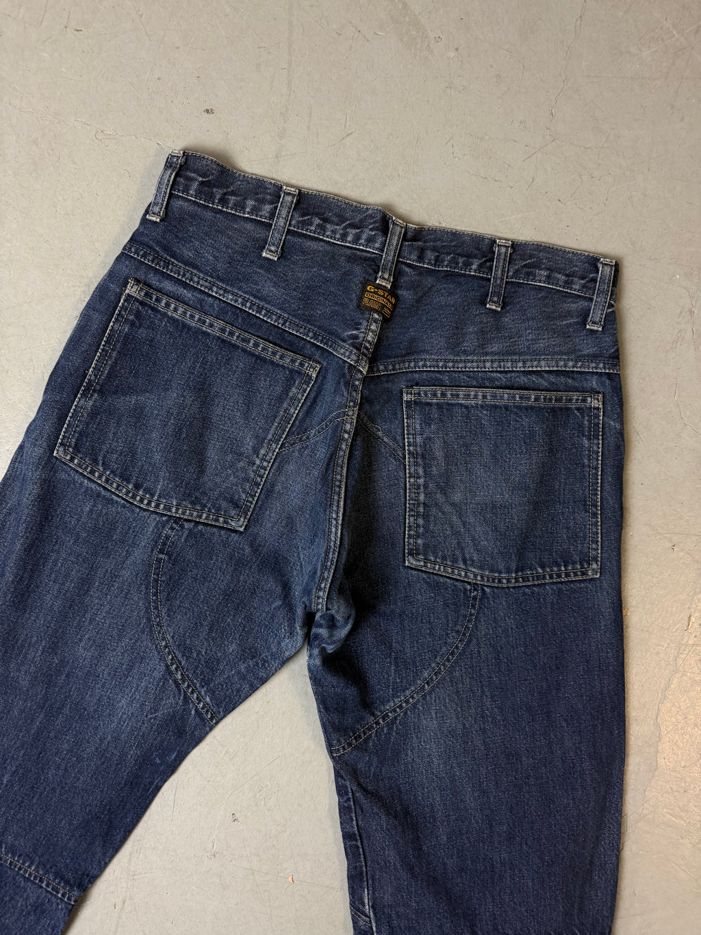 Vintage G-Star Raw Dark Blue Workwear Jeans M
