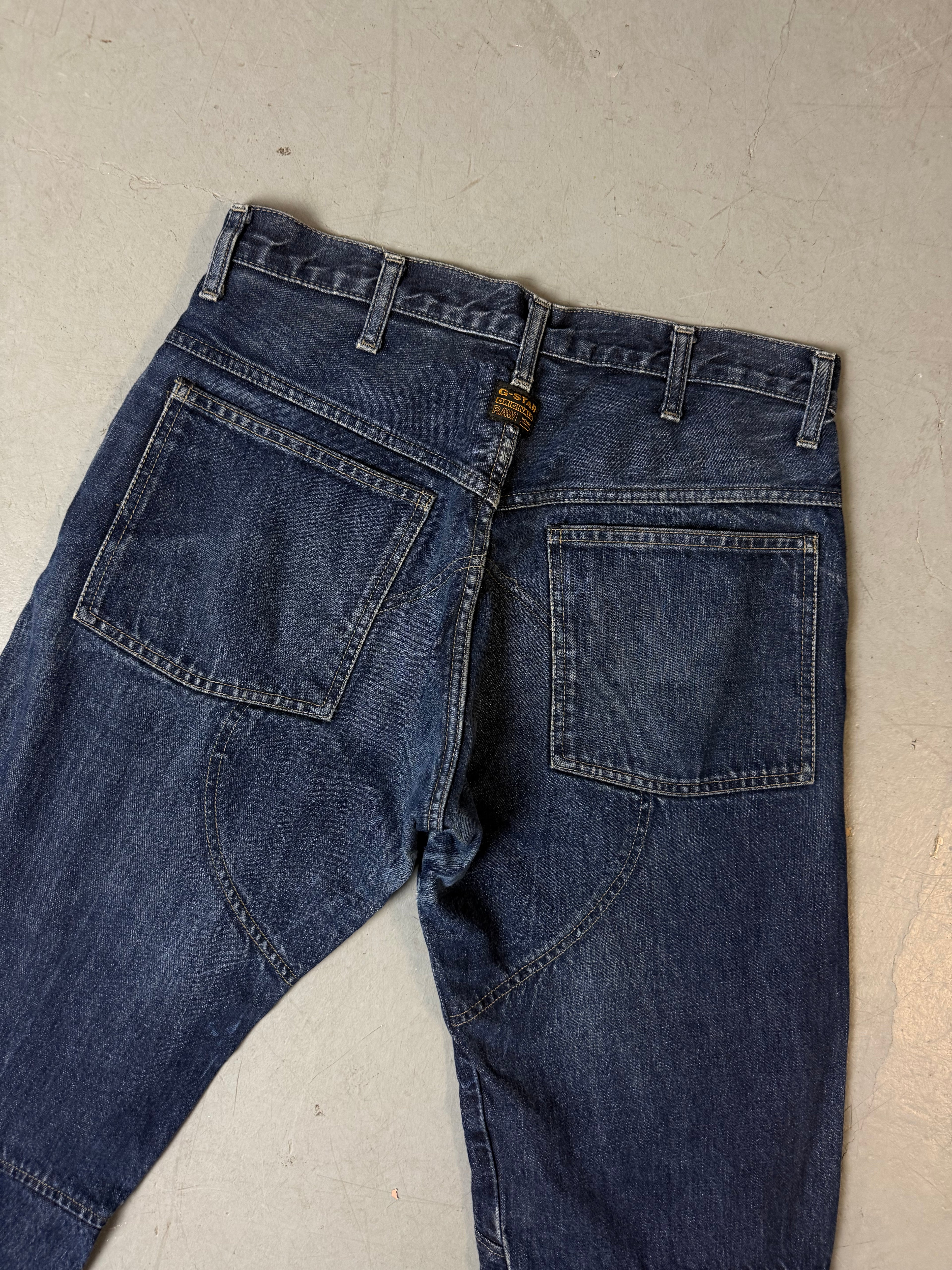 Vintage G-Star Raw Dark Blue Workwear Jeans M