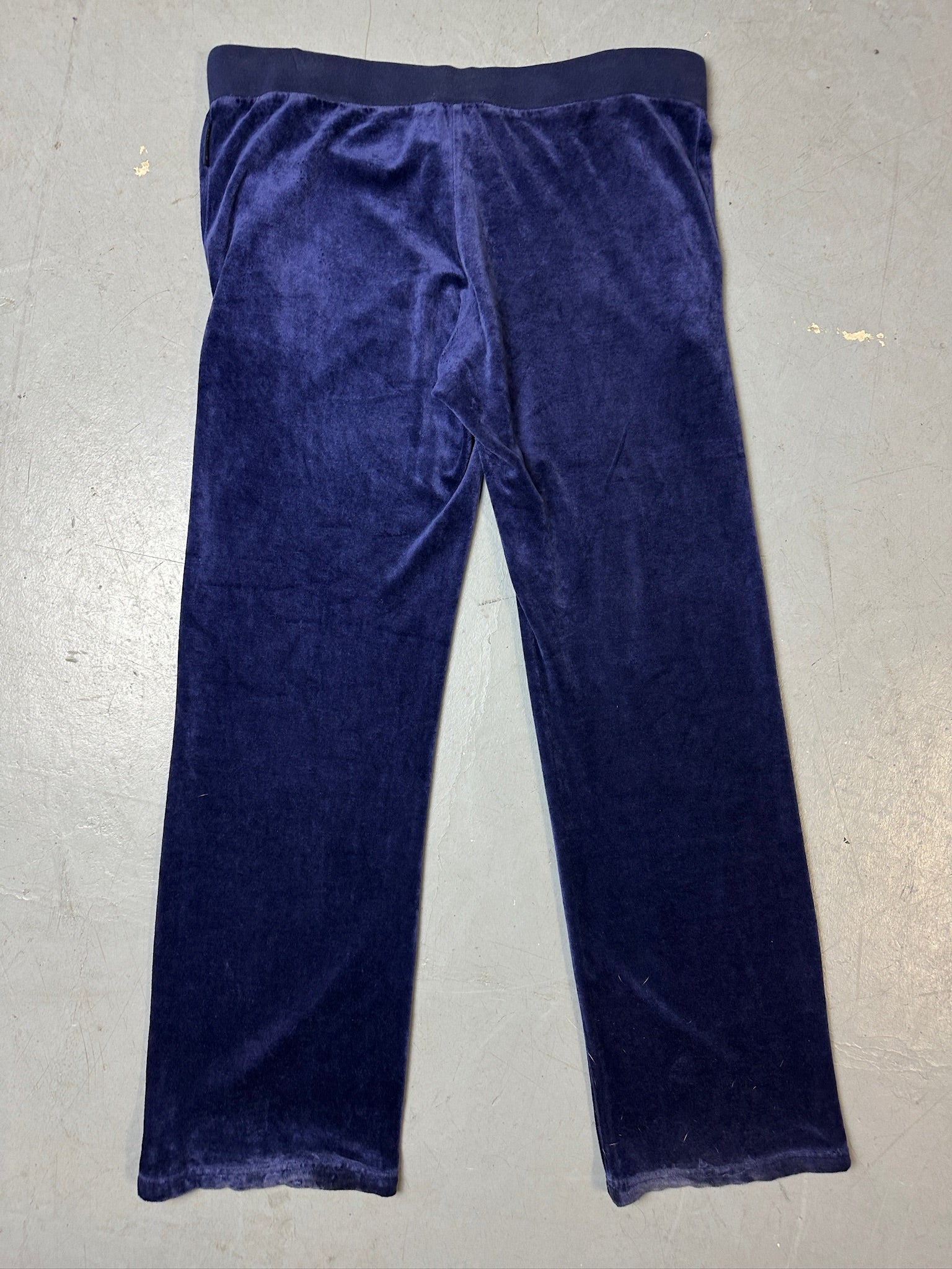 Vintage Moncler Violet Velvet Track Set S